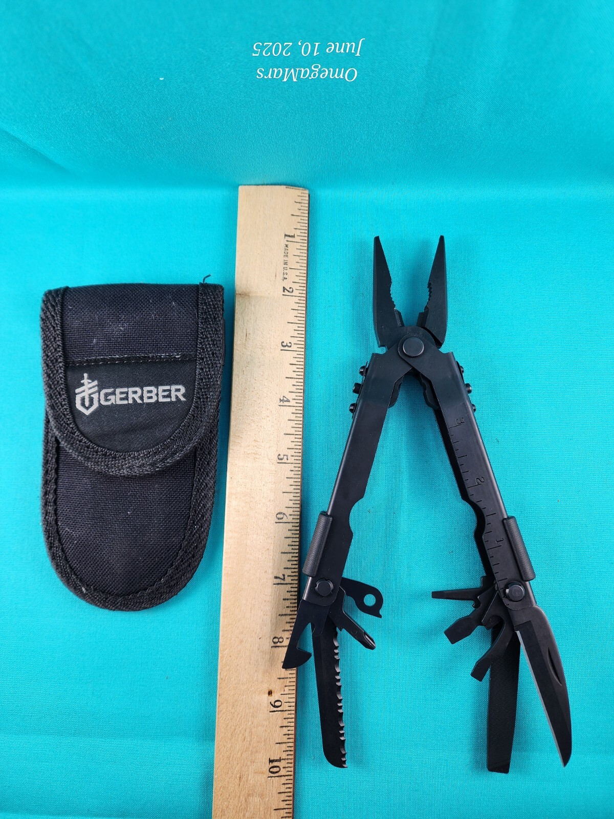 Gerber Multi-tool Mp 600 MP600 MP400 stainless & black A+ conditions DIME