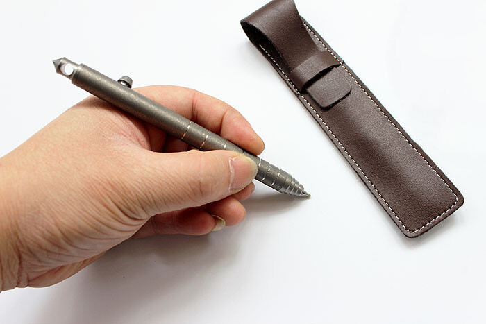 Titanium Alloy Press Tactical Pen Portable Signature Pen Office Stationery