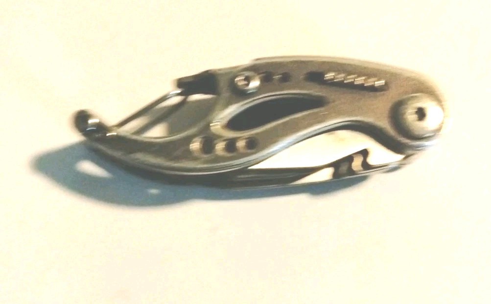 Gerber Curve Multi-Tool Keychain Compatible Tools 1 oz. Grey 31-000206