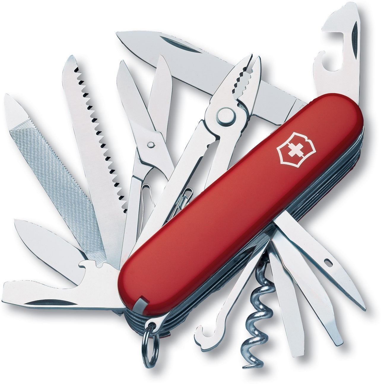 Victorinox Swiss Army Knife 1.3773-X Red Handyman 24 Functions 91mm New in Box