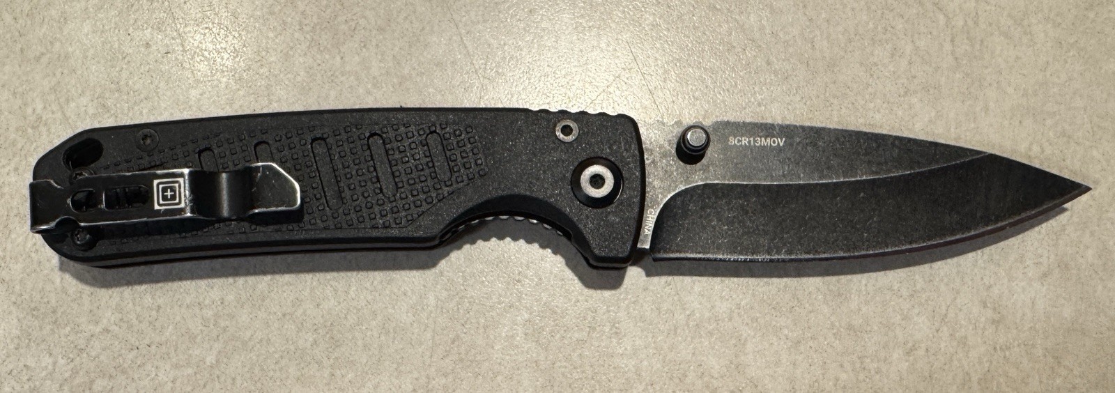 5.11 Tactical ICARUS DP MINI MANUAL FOLDER KNIFE All Black