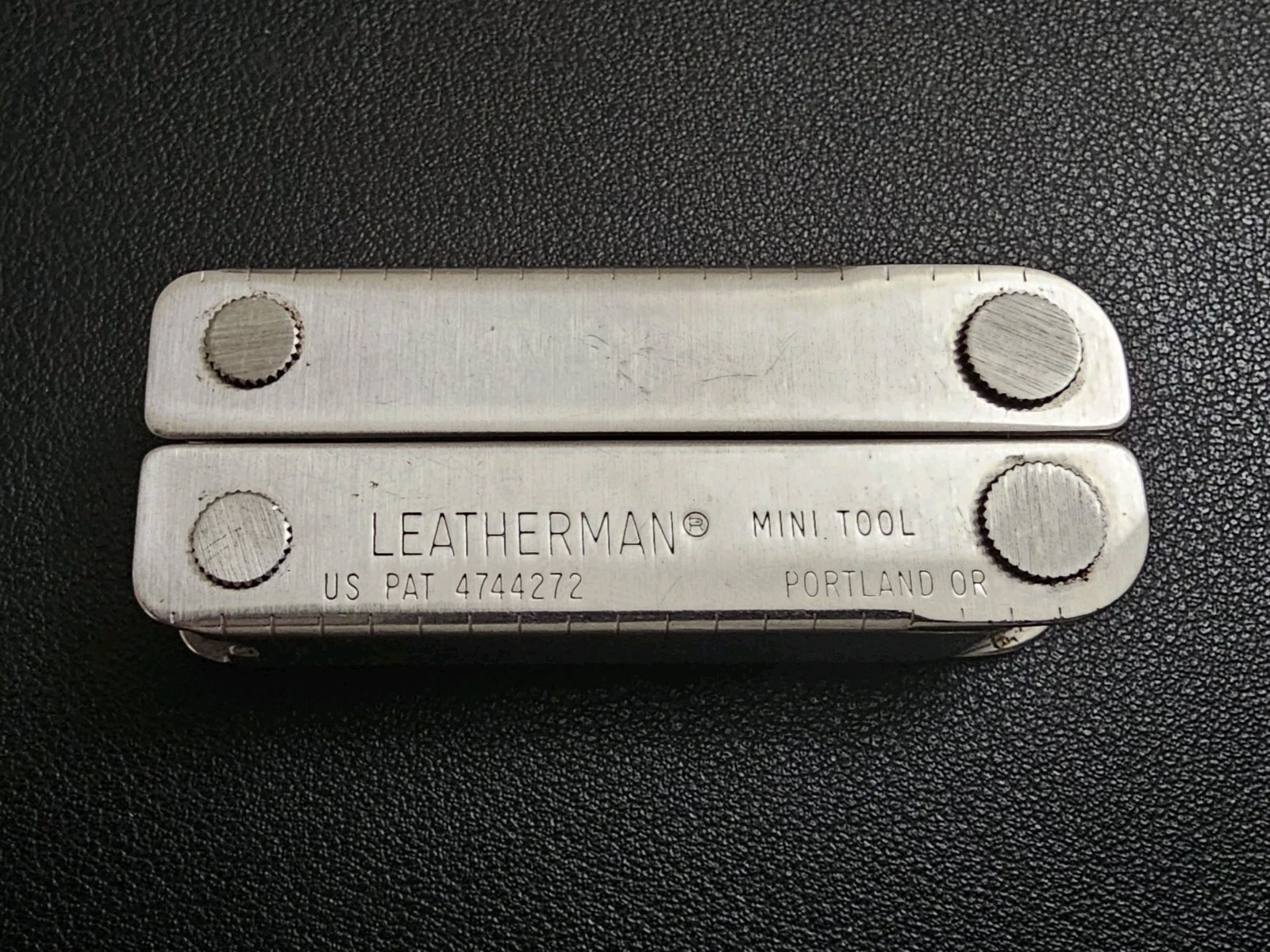 Vintage 90s Leatherman Mini Tool US Pat. 4744272 Made In USA Excellent