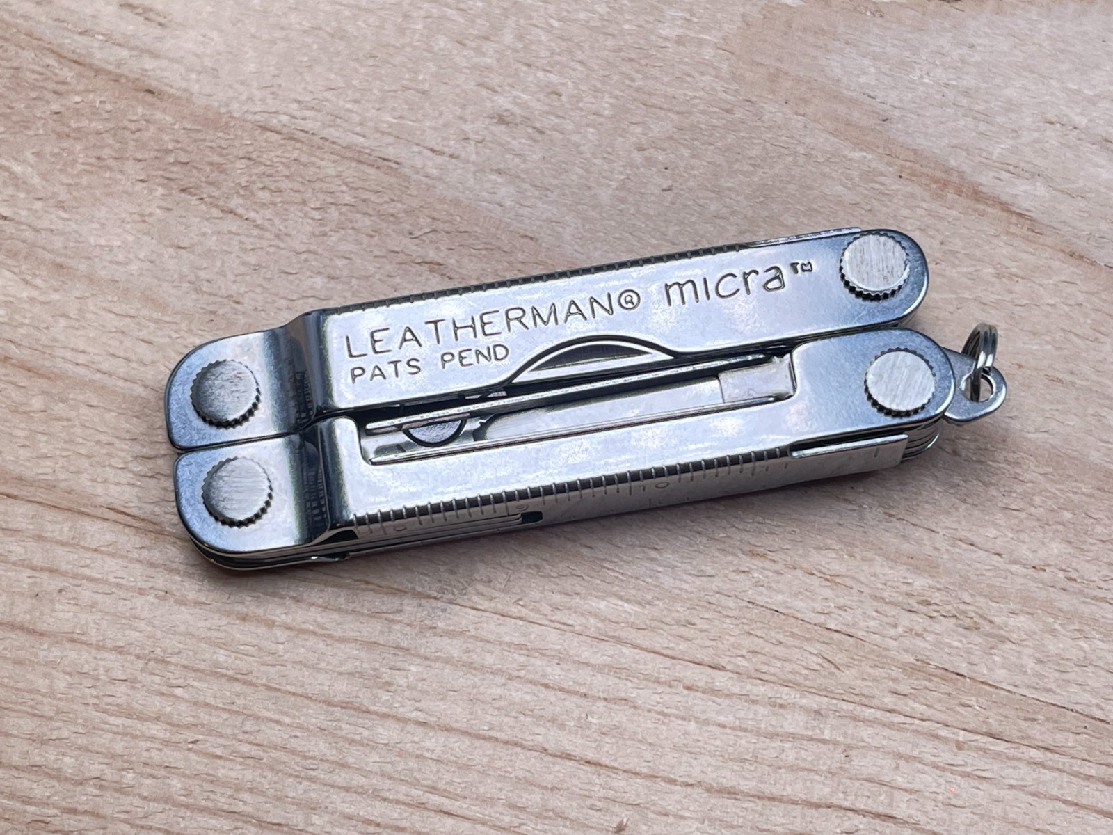 Leatherman Micra Stainless Steel Multi-tool Knife 03/06 Pat Pend. – Very Nice