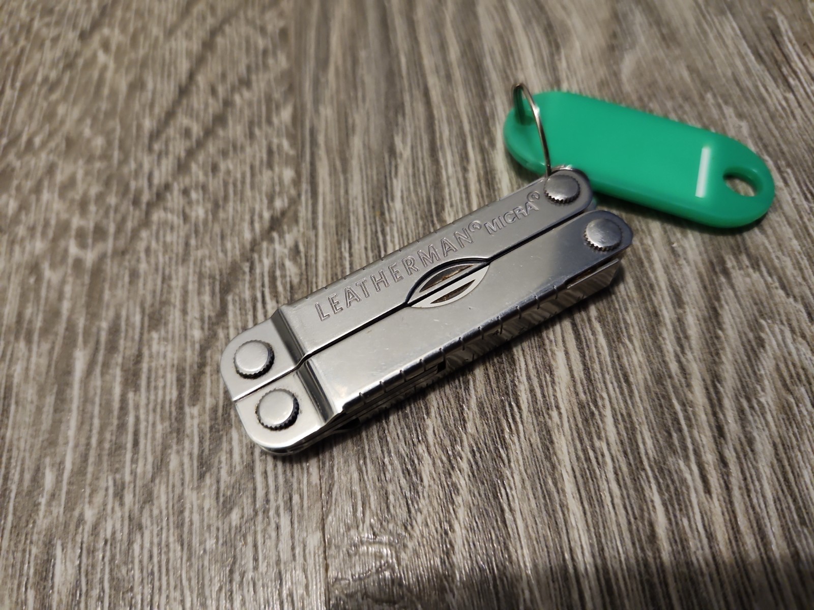 Leatherman Micra Multitool – Stainless Steel, Used, Good Condition
