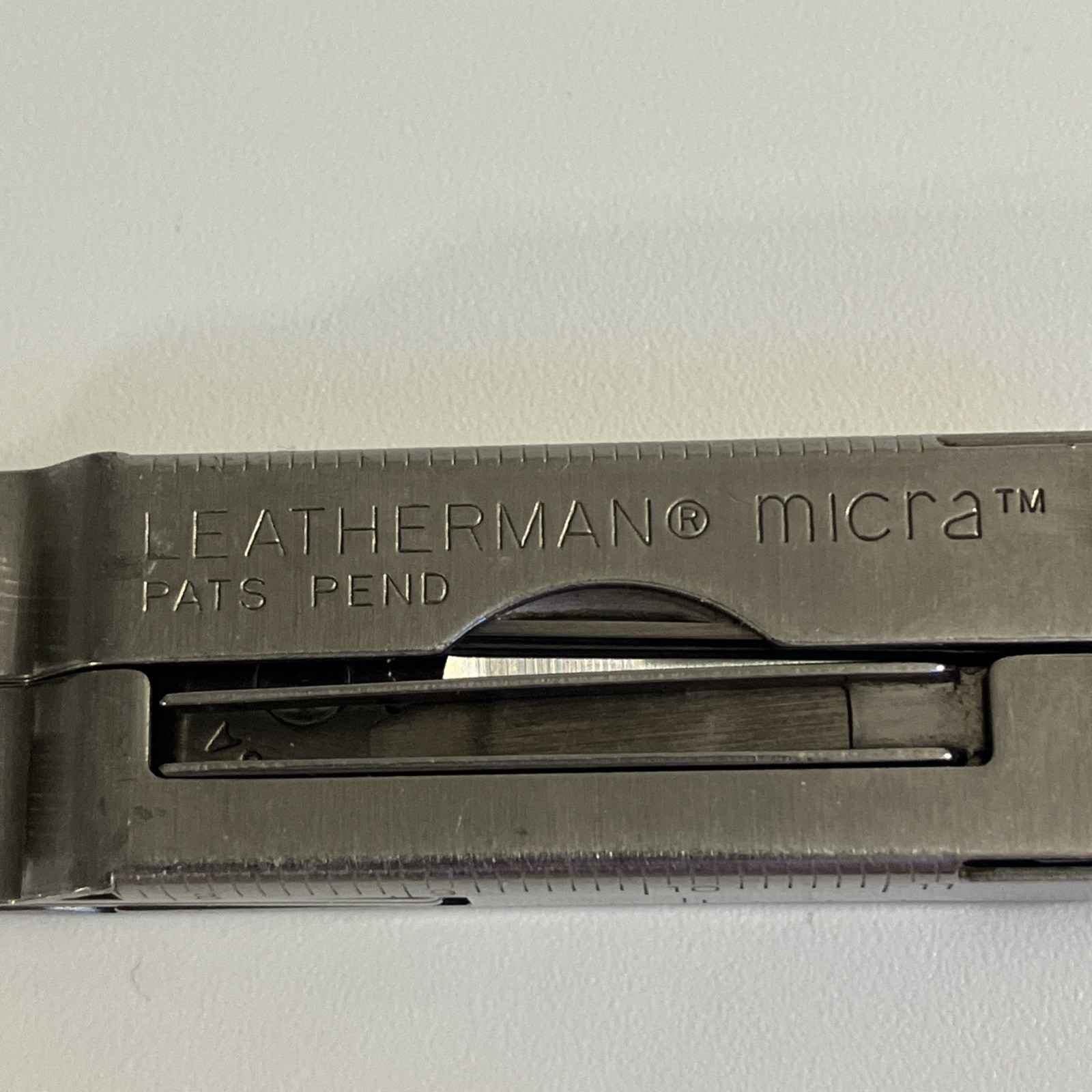 Leatherman Micra Multi-Tool Stainless Steel Keychain Scissors Pocket Knife USA