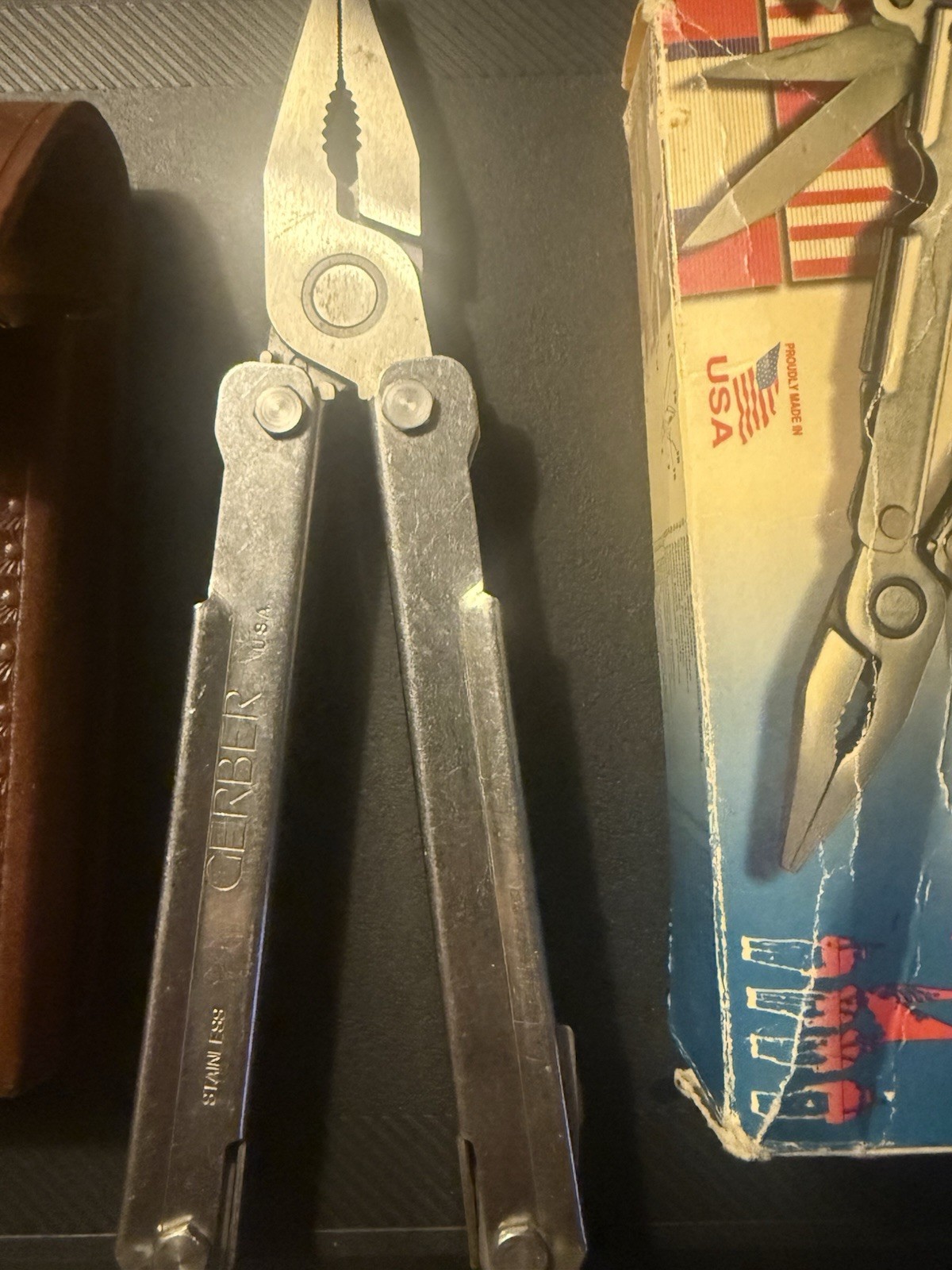 Vtg Gerber USA MPT 55511 Military Provisional Tool & Sheath Plier Multi-Tool