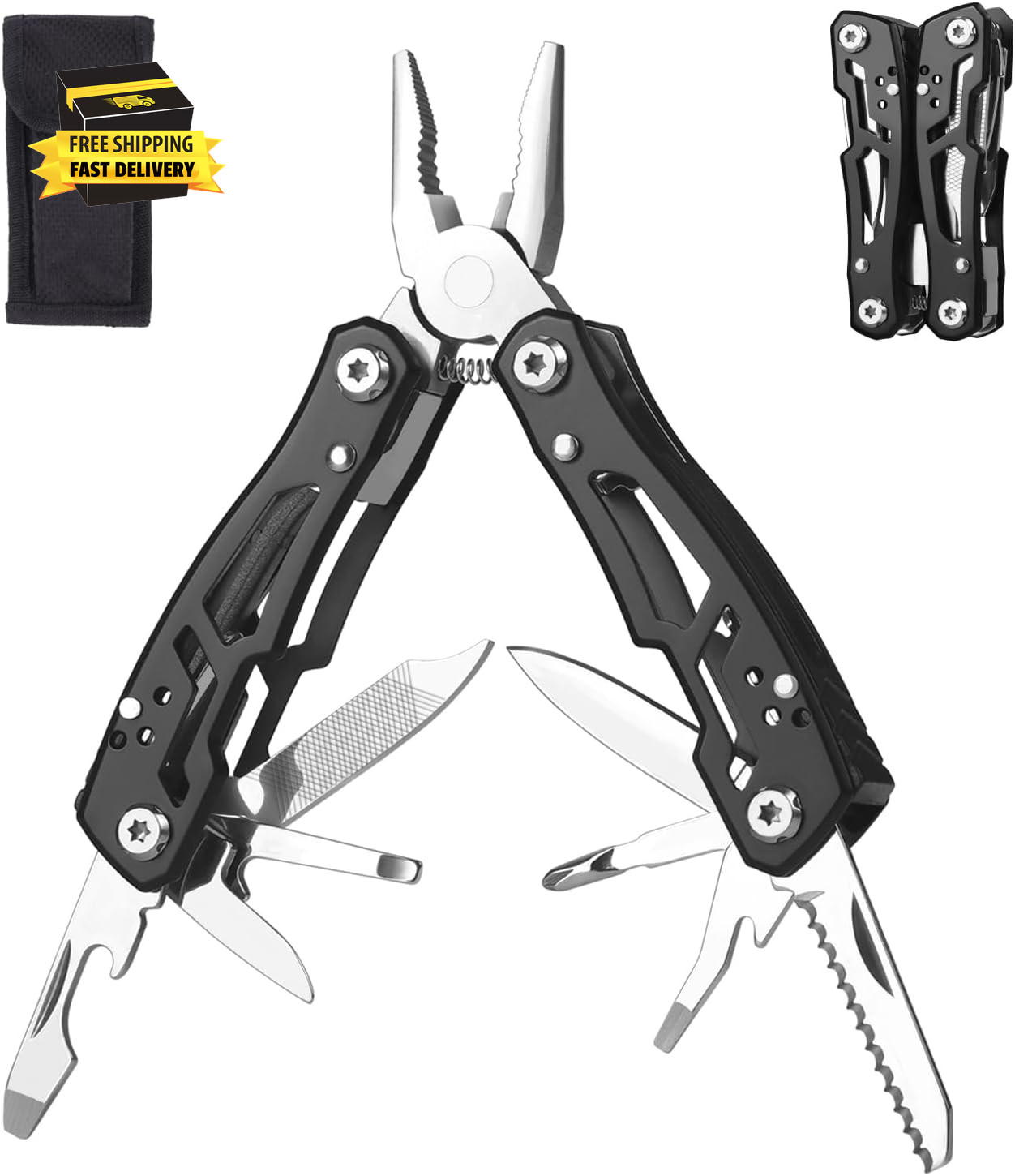 MINI Multitool Pliers, Christmas Birthday Gifts for Men Boyfriend Dad Husband Wo