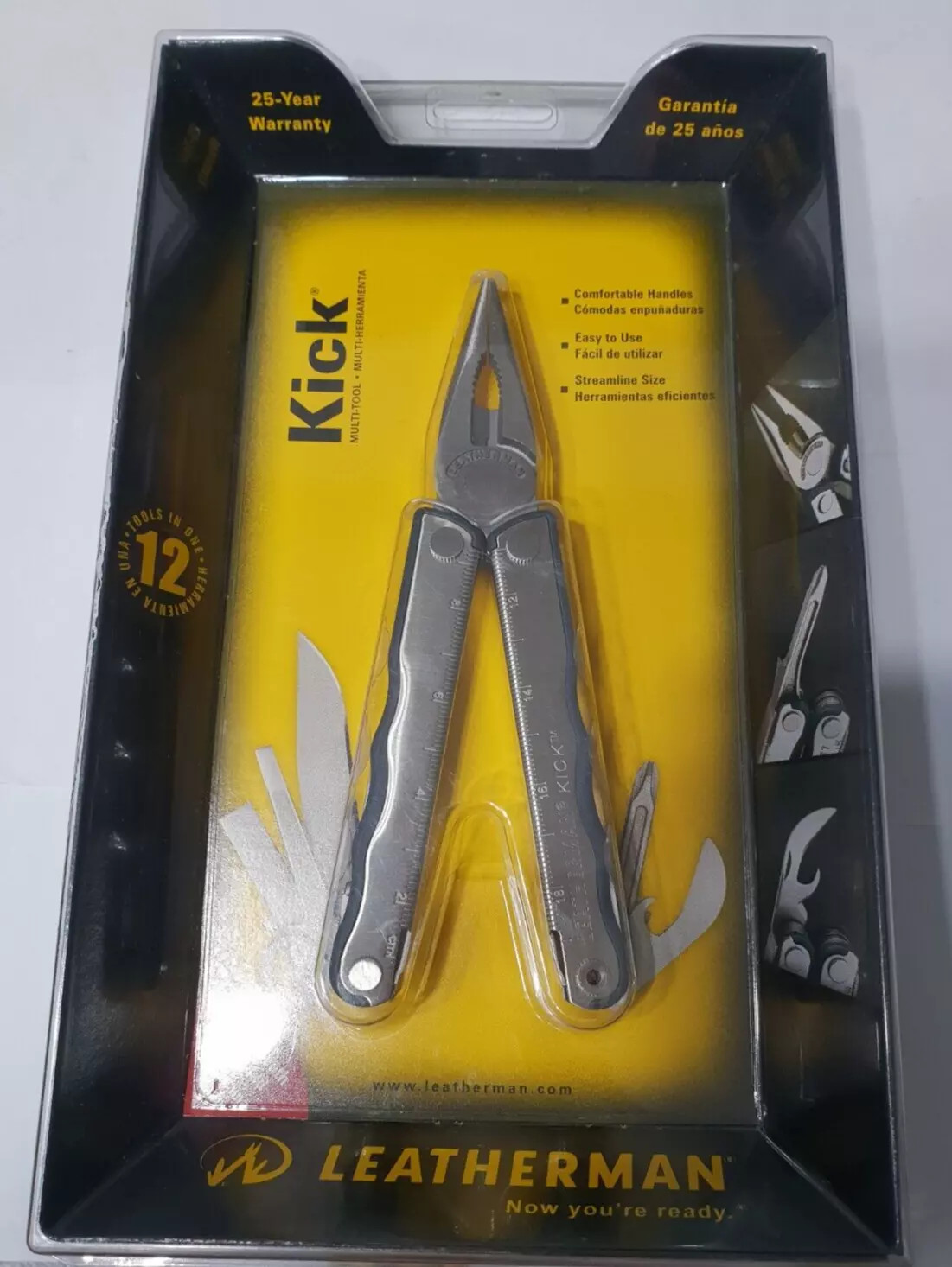 🔥🔥 Leatherman Kick Rare Retired Multi Tool Collectable New In Blister