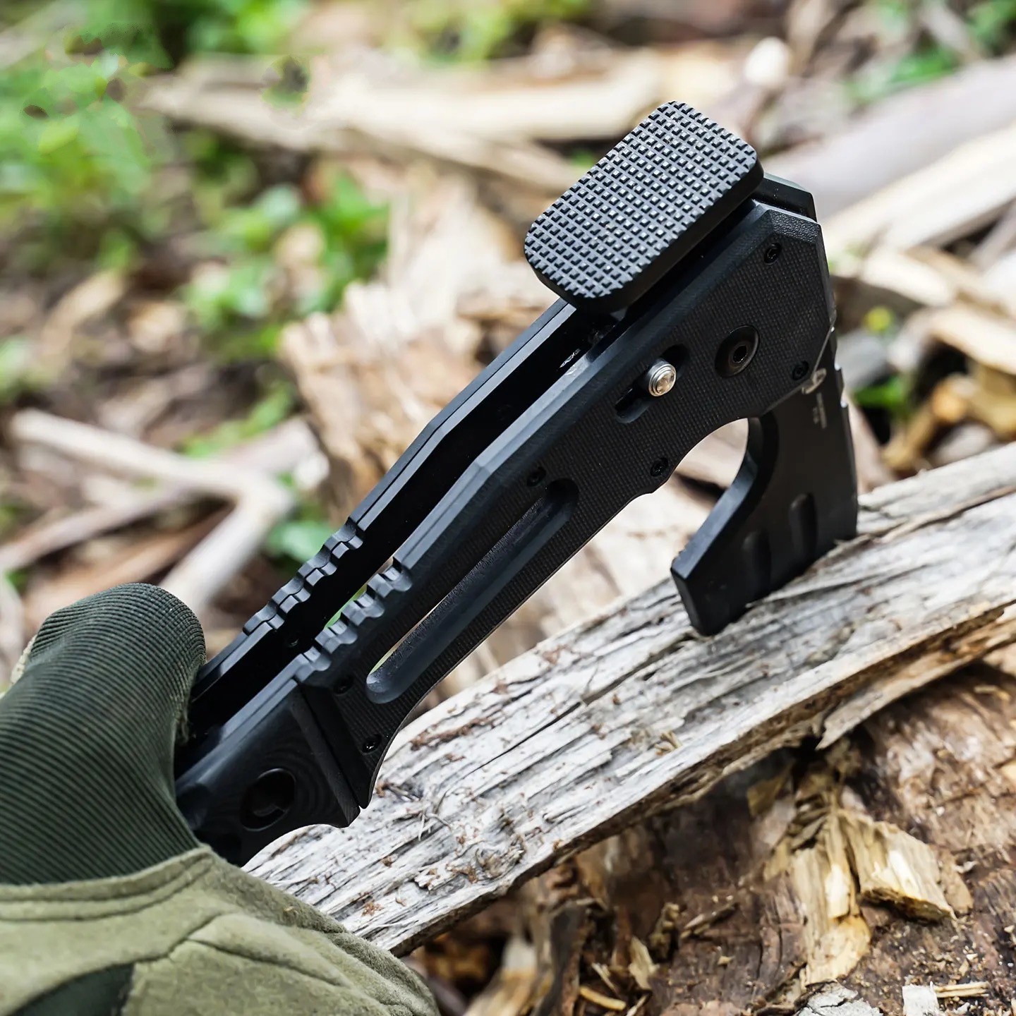 Mini Small Pocket Folding Axe Foldable Hatchet Tomahawk Hammer Survival Camping
