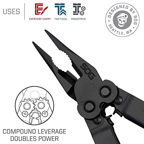 Powerlock Multi-tool- Compound Leverage Technology With Eod Crimper Device,