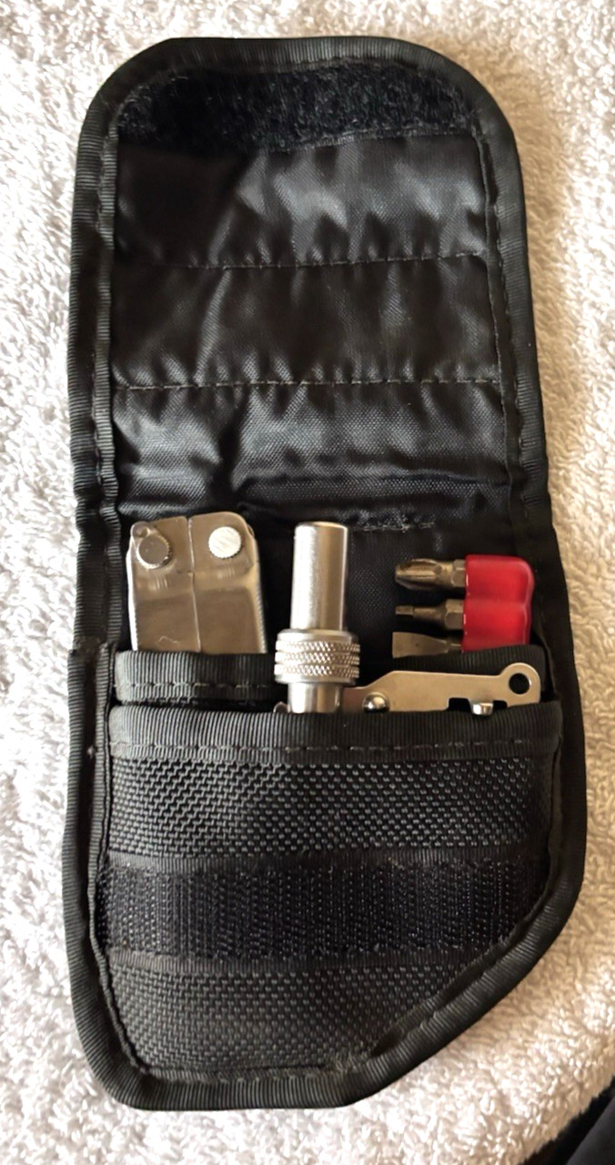 Vintage 1997 Genuine Leatherman Survival Tool with Tool Adapter & Bit Set