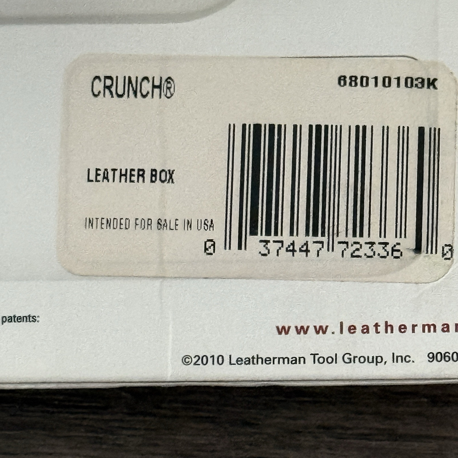 Leatherman Crunch multitool. Early Run PAT PEND. Great for collection. Read Full