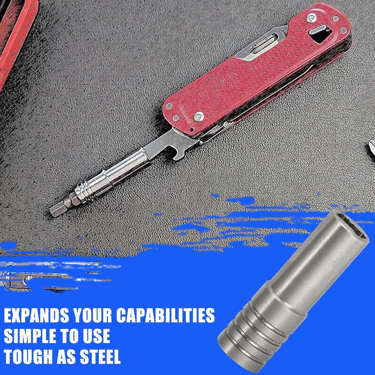 For Leatherman Free T2 T4 K4 P2 P4 ARC Screwdriver Extension Pole Adapter Sleeve