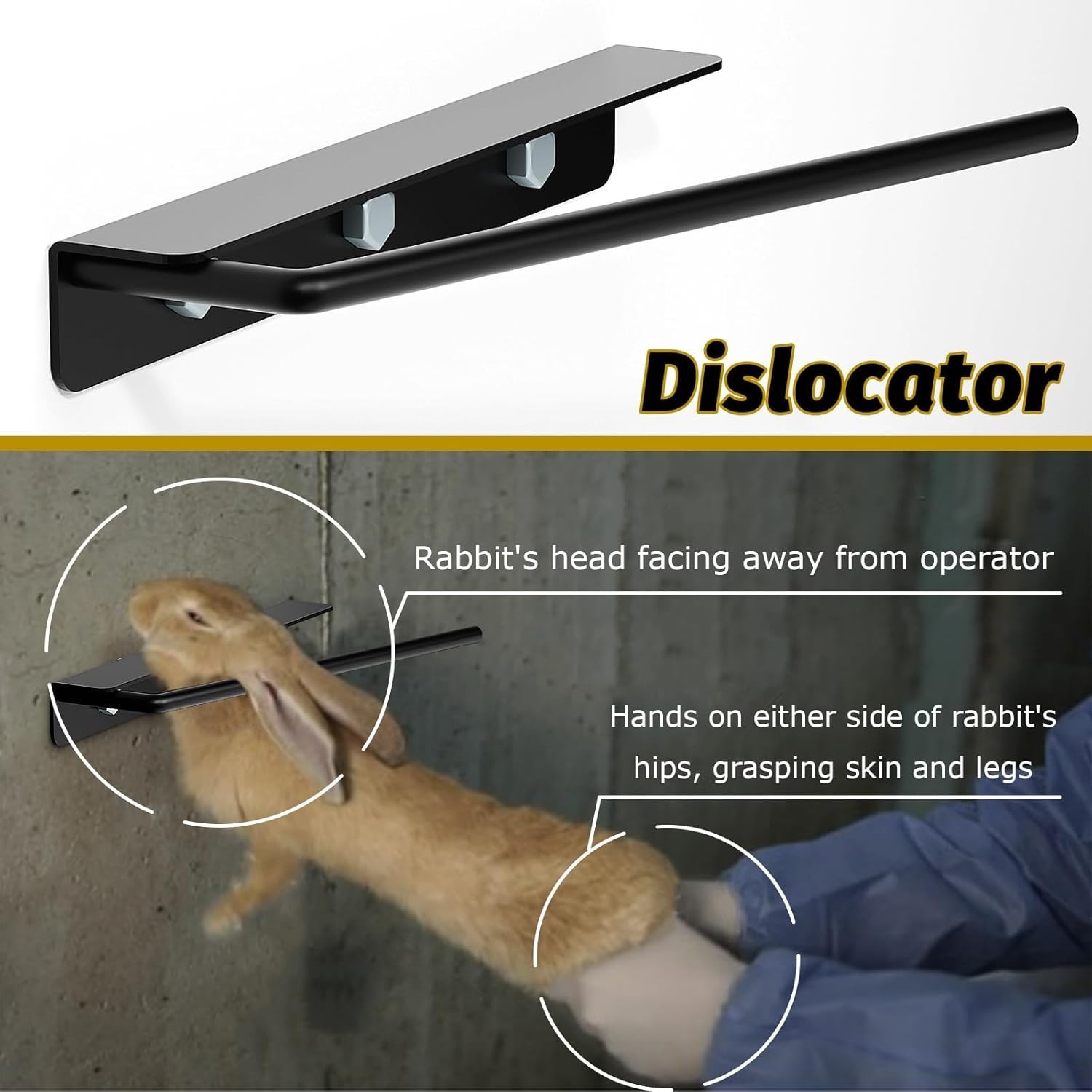 Professional Rabbit Dislocator Tool & Skinning Kit – Durable and Easy to Install