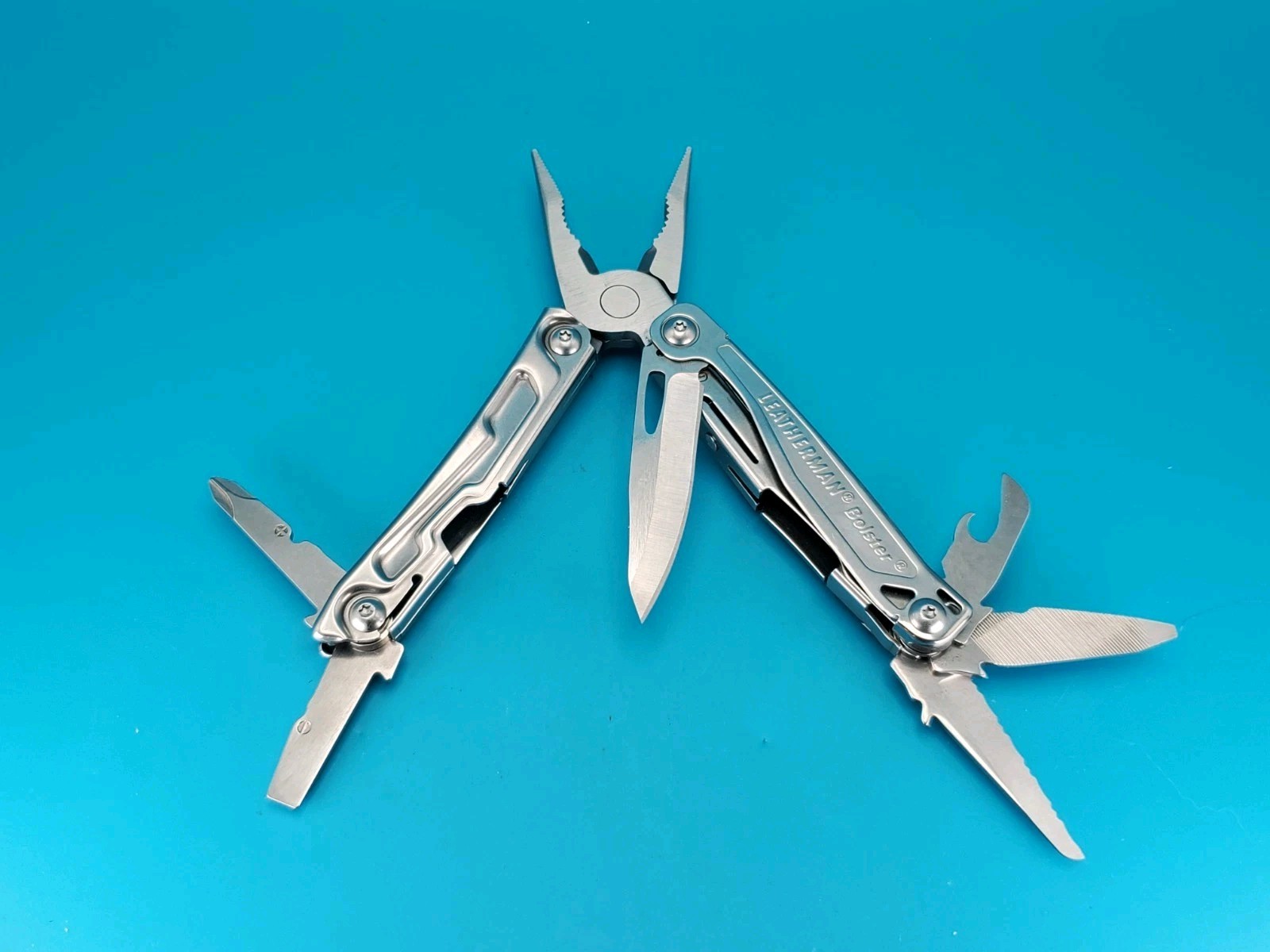 Leatherman Bolster 13 Tool Stainless Steel Multi-Tool!