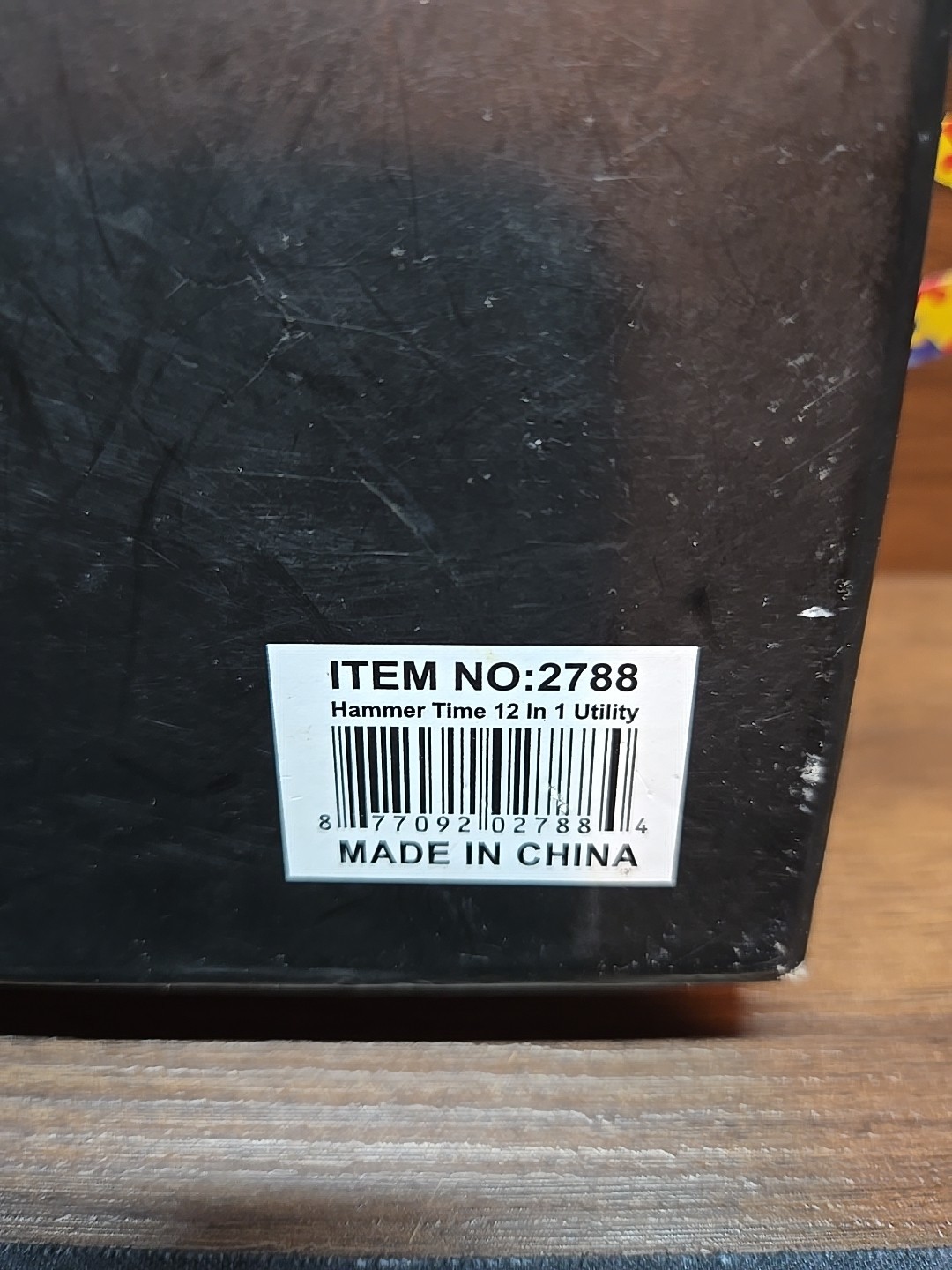 Mad Man 12-In-1 Hammer Time Utility Tool New open box Mint Father’s Day Gift