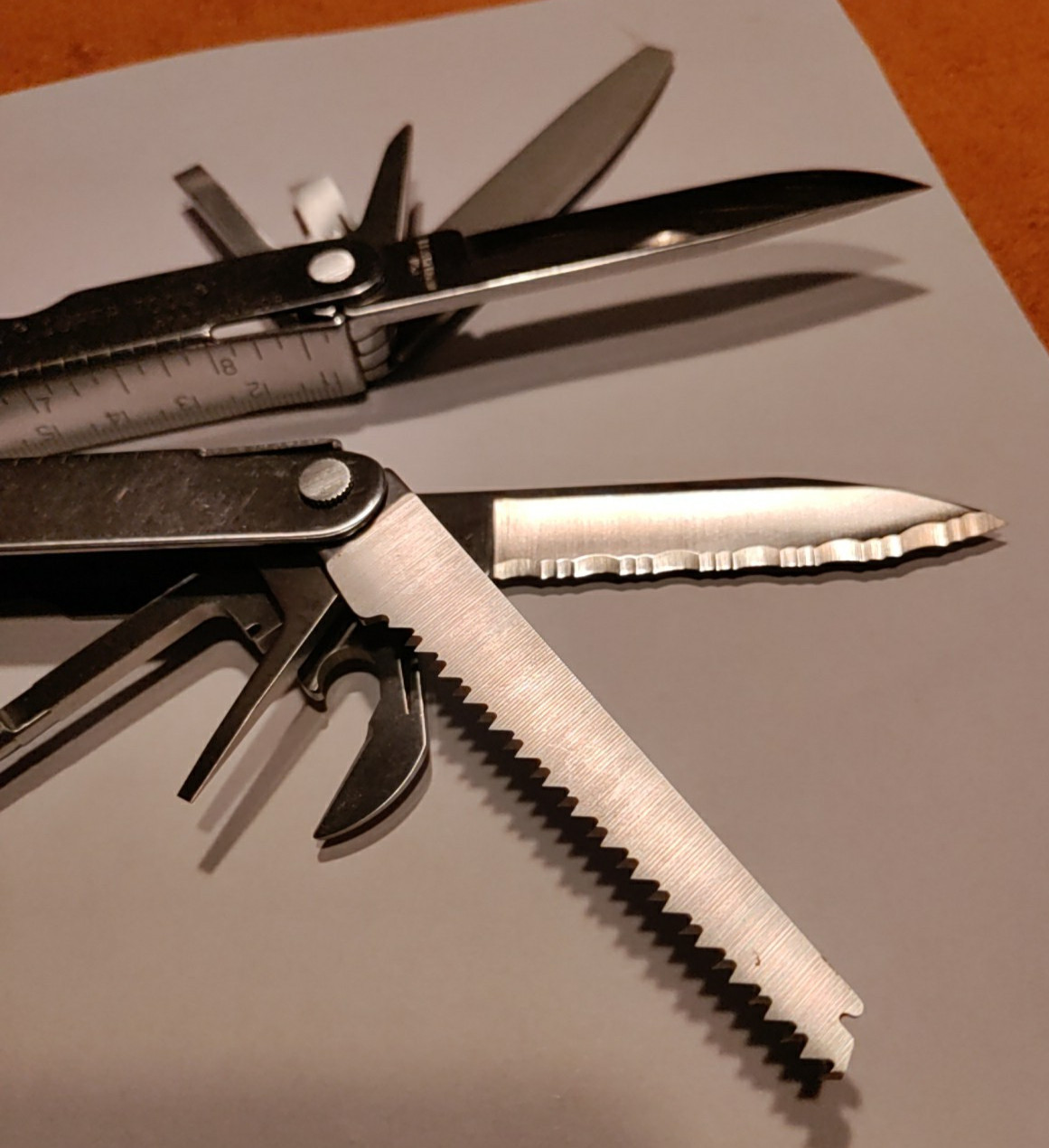Leatherman Super Multi-Tool 11/96,Stainless,Lightly Used,VGC,Vintage,Fast Ship!!