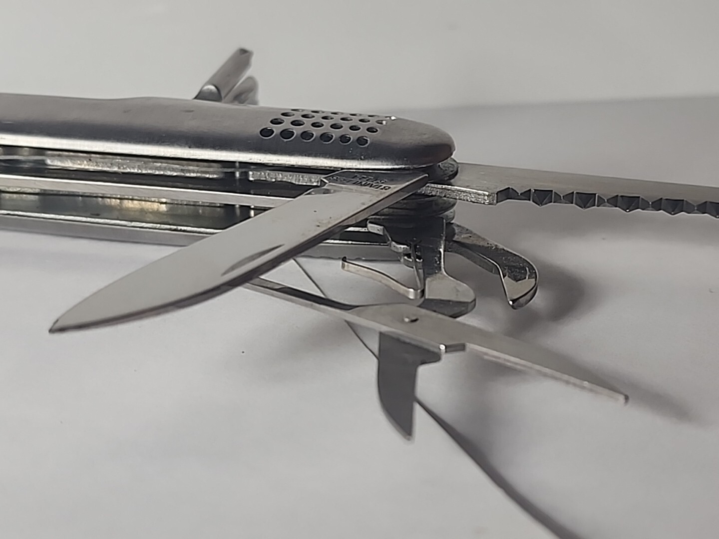 10-in-1 Folding Pocket Knife, Survival Multi-Tool