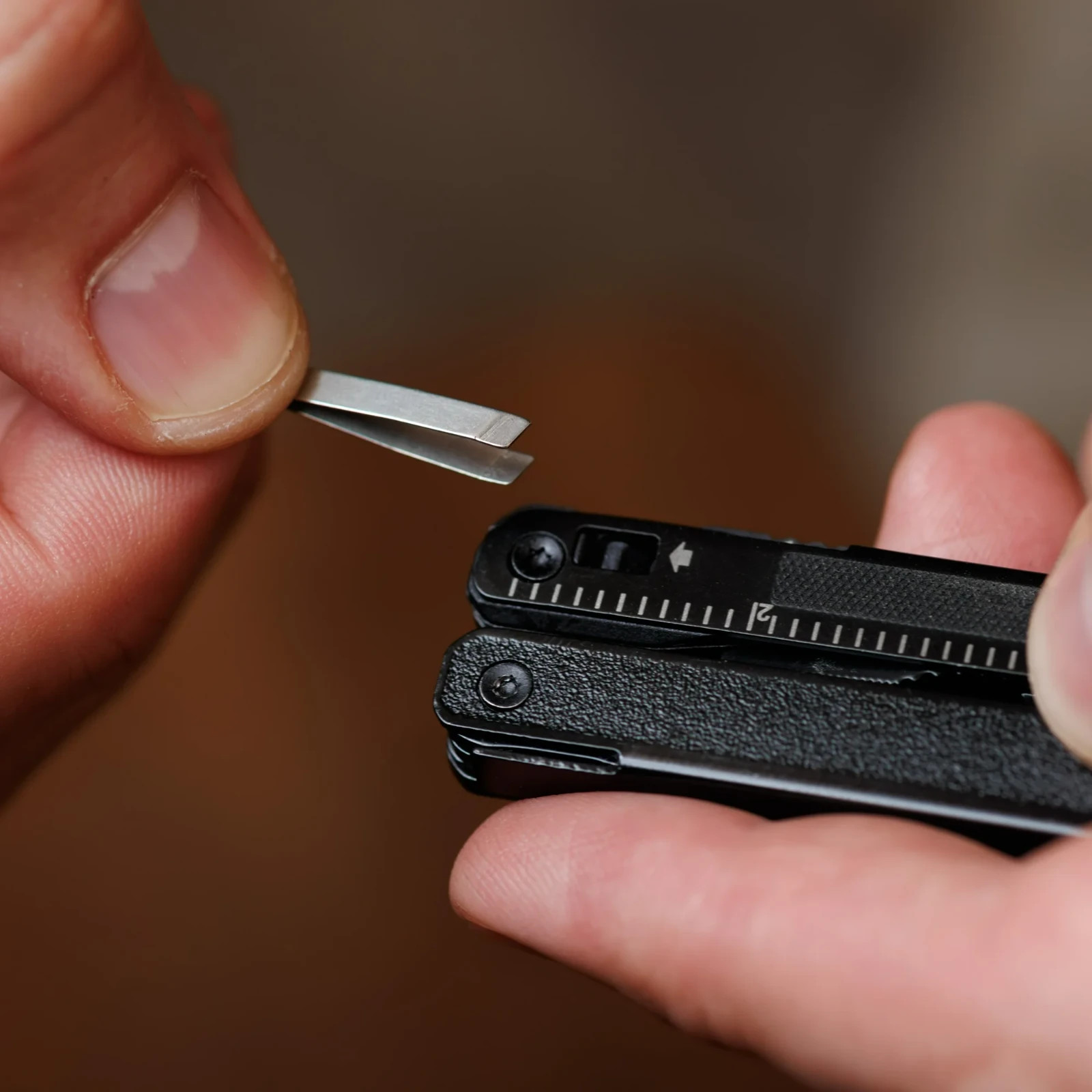 Swiss Tech Uberall 11-in-1 Folding Mini Multi-Tool Ultra Compact with Leather Sh
