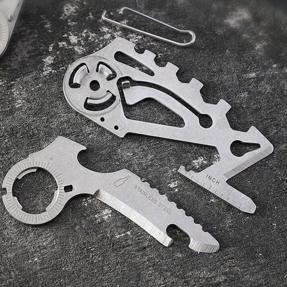 Card Folding Knife Multi Function Purpose Tool Escape Survival Best Backpacking