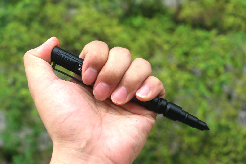 EDC LAIX Packet Aluminium Alloy Pocket Ball Pen Write Pen Outdoor Travel Tool