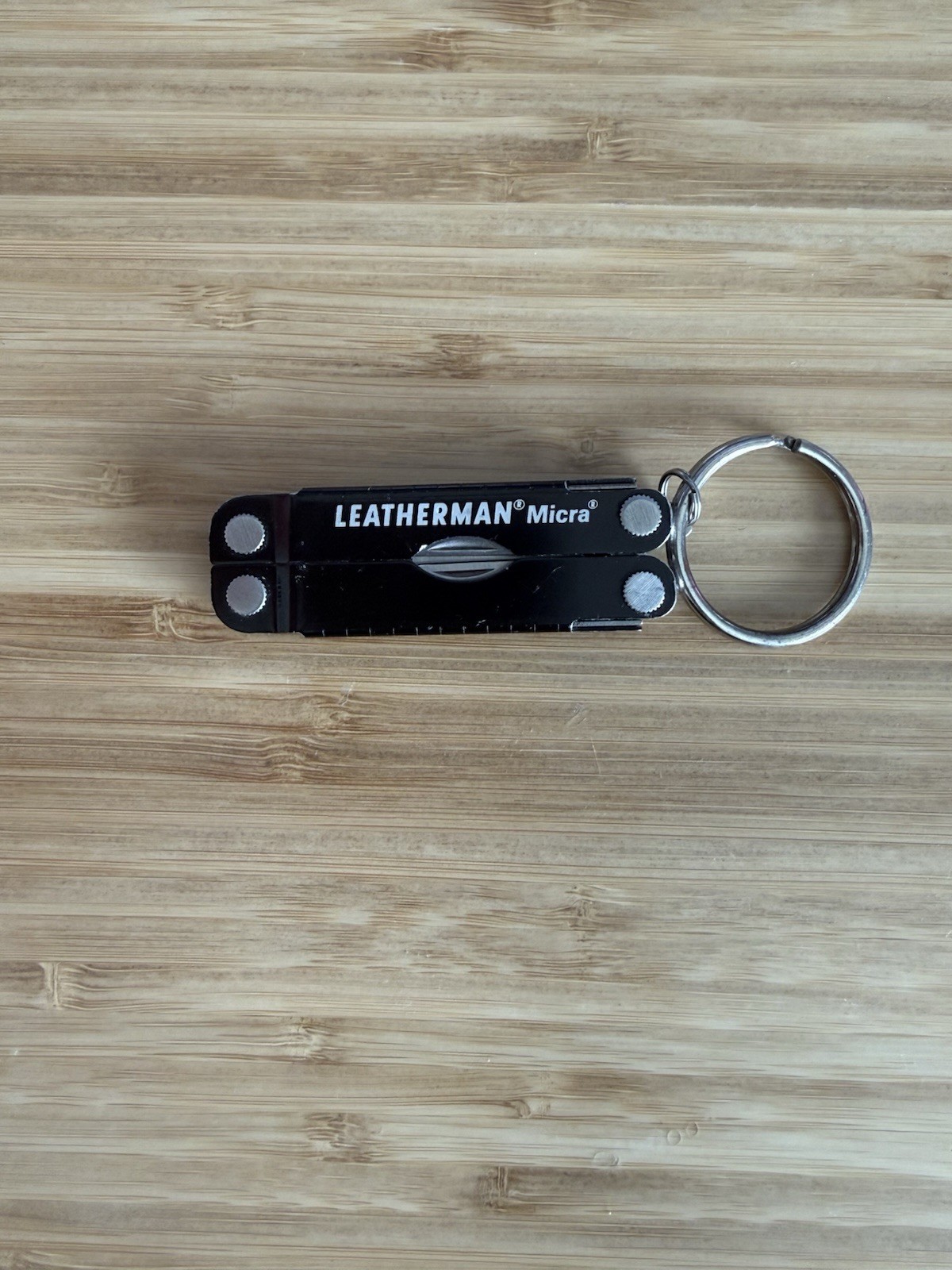 RARE Collectible Leatherman SUPREME MICRA Multi Tool Multitool Knife Black