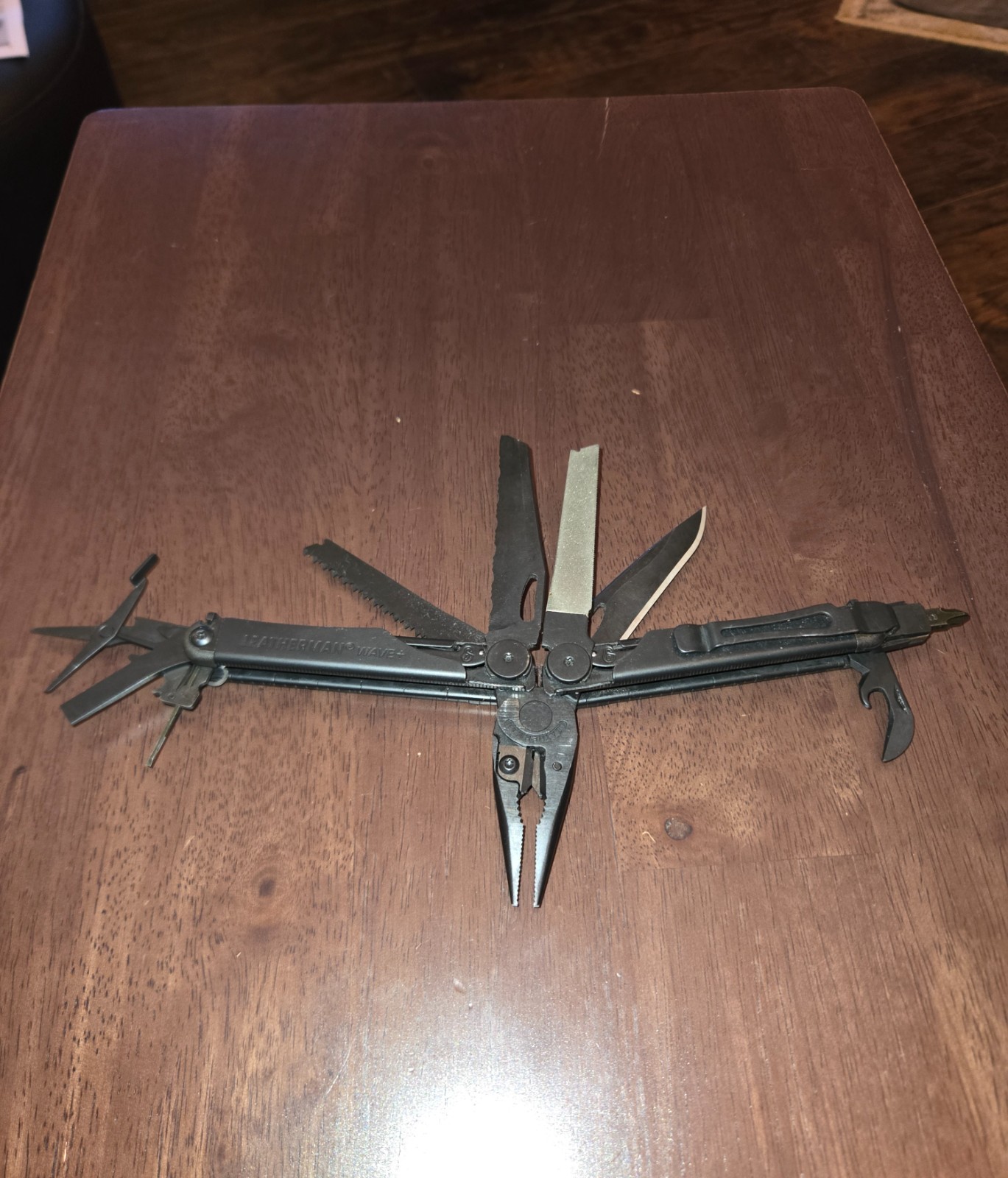 Leatherman Wave+ Plus Multi-Tool 18 Tools Included Black Oxide W/Sheath