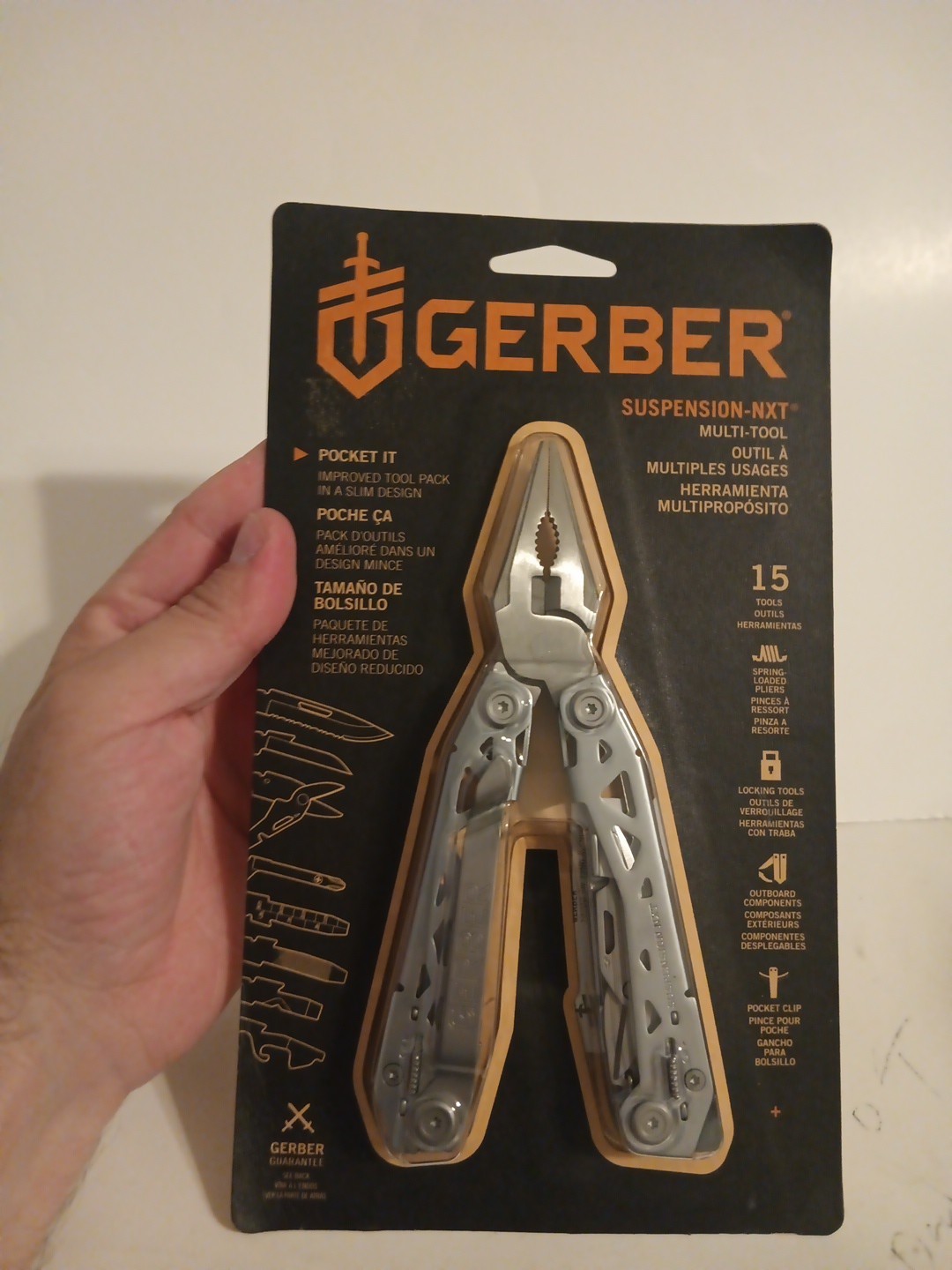 GERBER SUSPENSION NXT STAINLESS STEEL MULTI TOOL 15 TOOLS IN 1-BRAND NEW SEALED