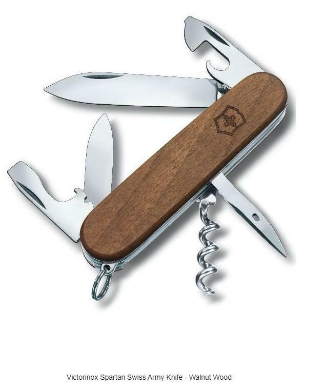 Victorinox Spartan Swiss Army Knife – Walnut Wood
