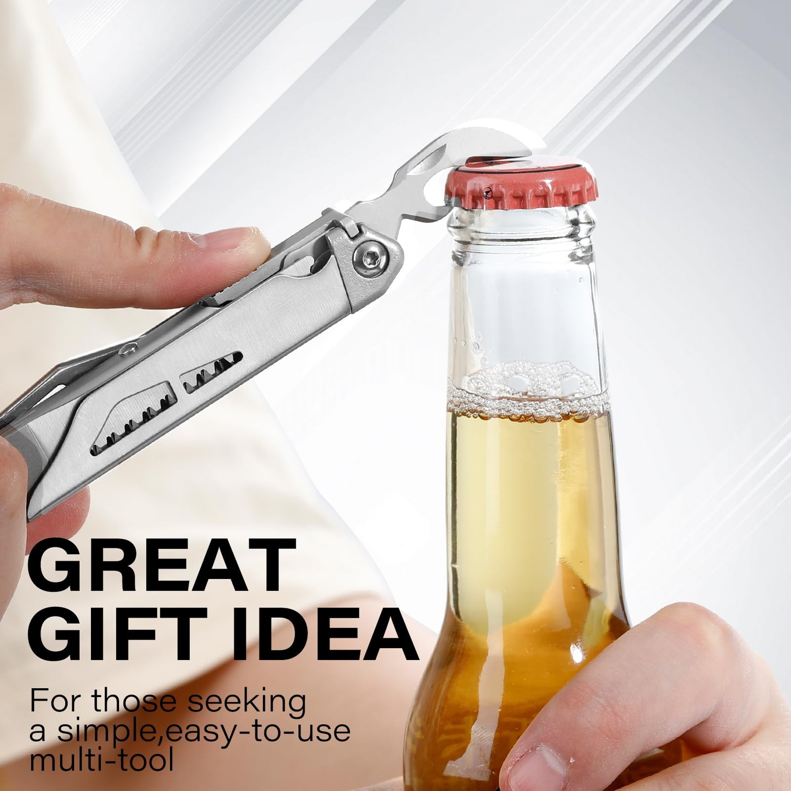 -21-in-1 Multitool with Pliers & Tungsten Carbide Cutters–Spring-Assisted Sci…