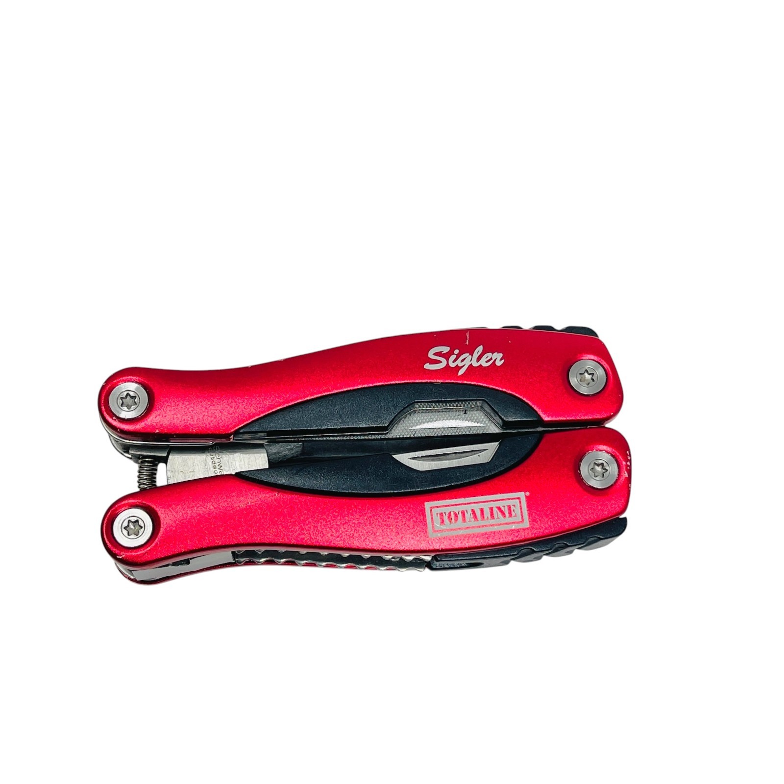 Schwarzwolf Outdoor & Mixed Brands Multi Tool Pliers Lot Red Anodized, 3 Pcs