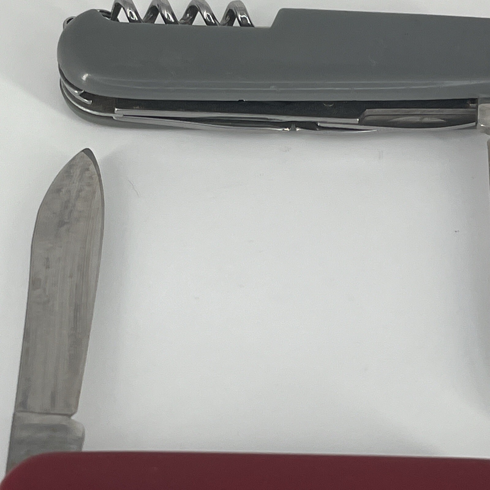 LOT OF 2 Ozark Trail Multi Tool 8-in-1 Pocket Knife – Red & Grey Color SAVE BIG!
