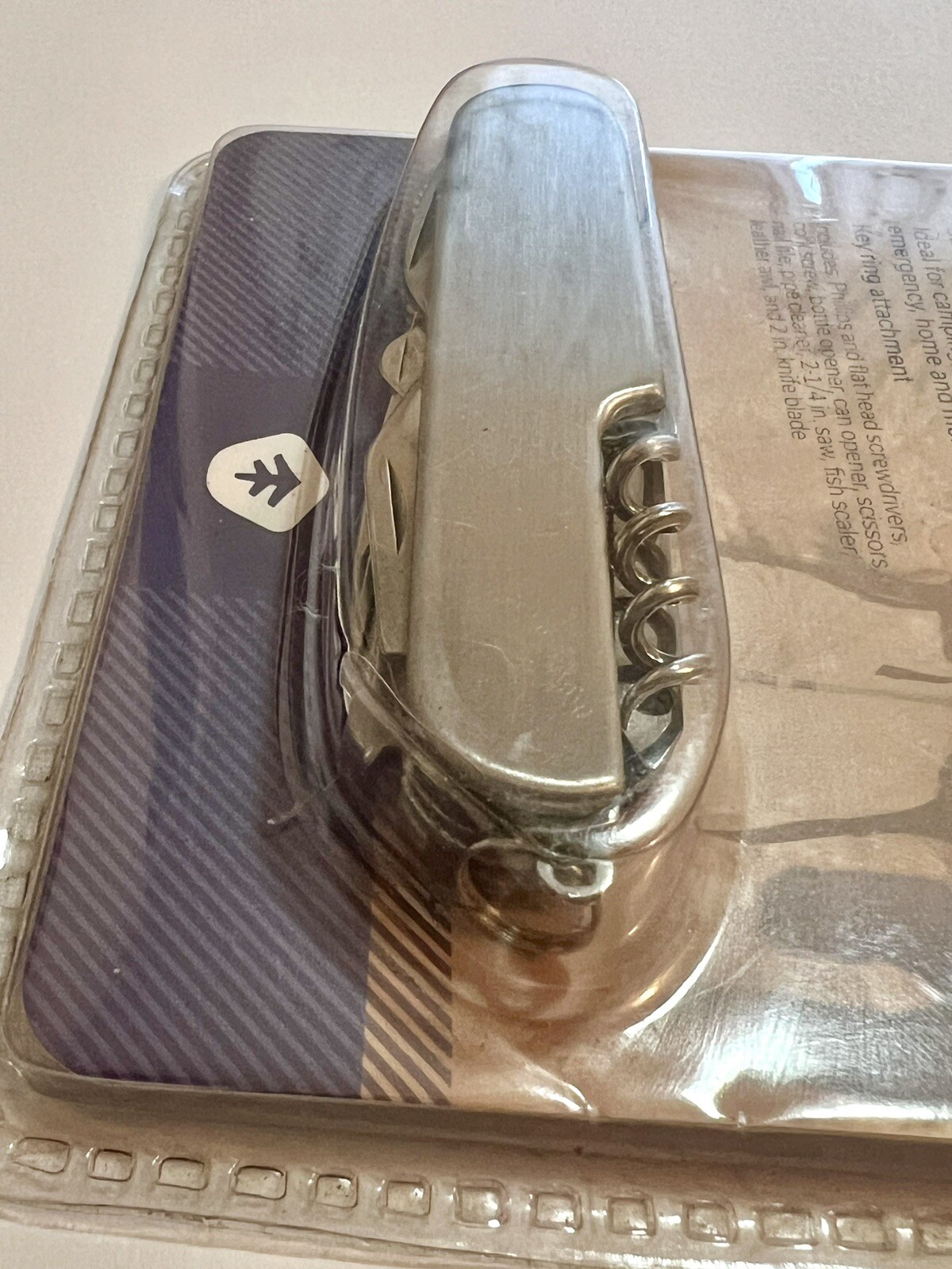 Stansport Stainless Steel 12 Function Knife Emergency Camping Utility