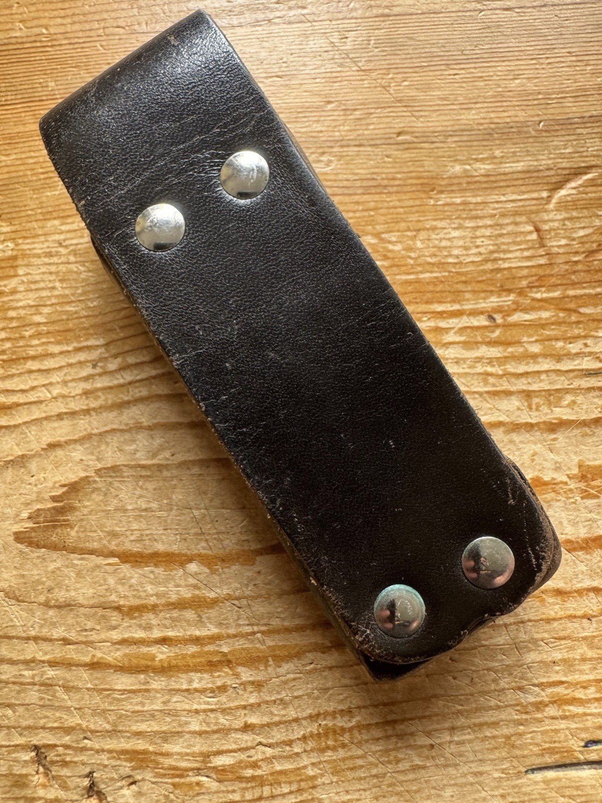 Leatherman Brown Leather Sheath For Orig. Wave, Rebar, Bond OG Tool- Sheath Only