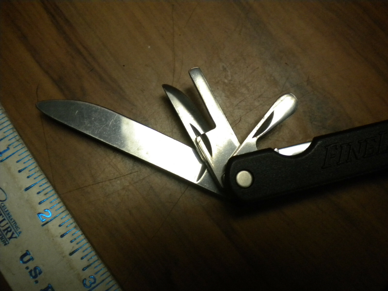 FINELINE STAINLESS POCKET MULTI-TOOL , see pictures