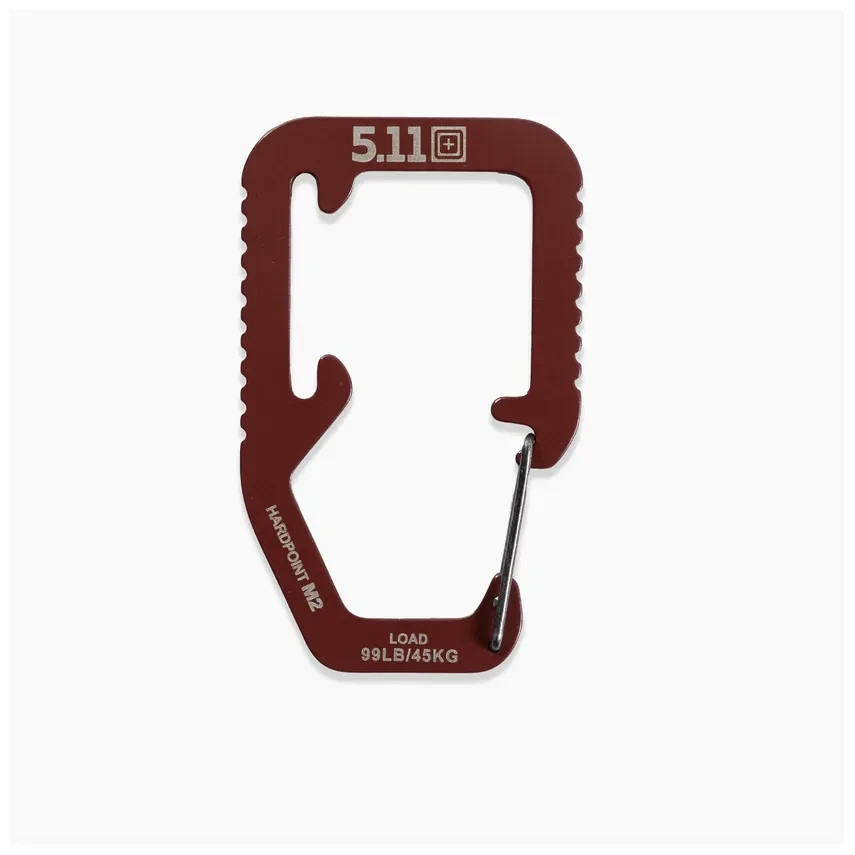 5.11 Tactical Hardpoint M2 Carabiner – Fired Brick – Style # 56595