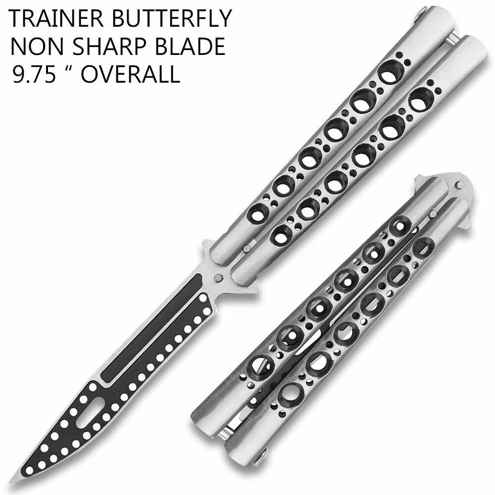 Non-Sharp Trainer Style Black and Silver Blade Ltd. Edition