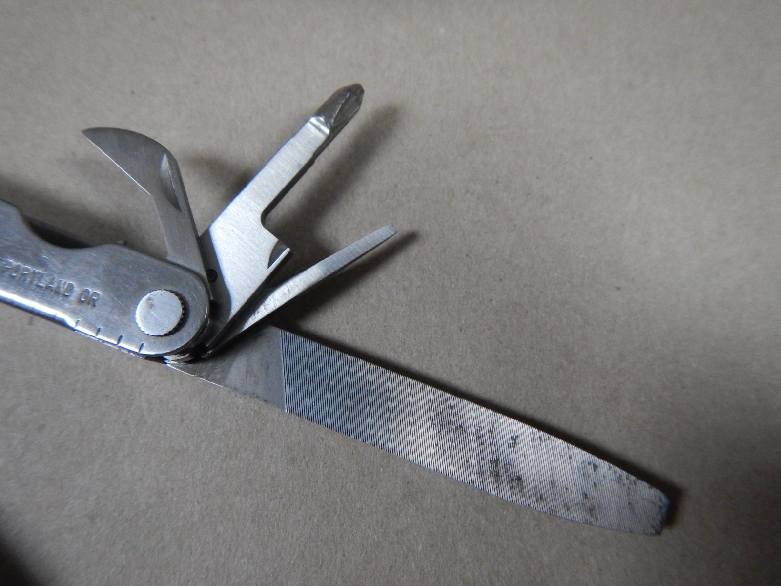 Original Leatherman Tool From The 90s with original leather sheath