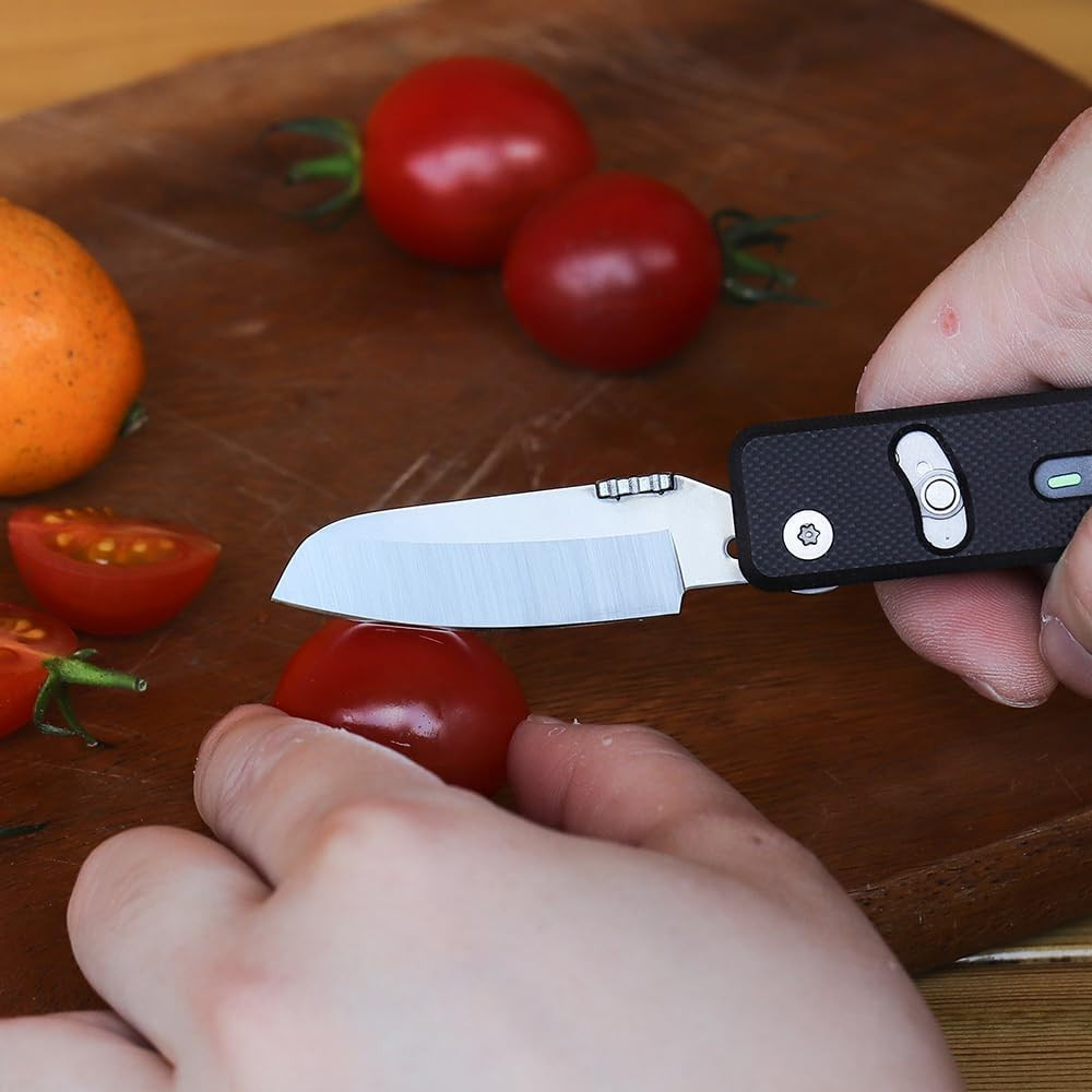 ROXON S504G Mini Flex Companion-7 in 1 Multitool EDC Pocket Knife with G10 Handl