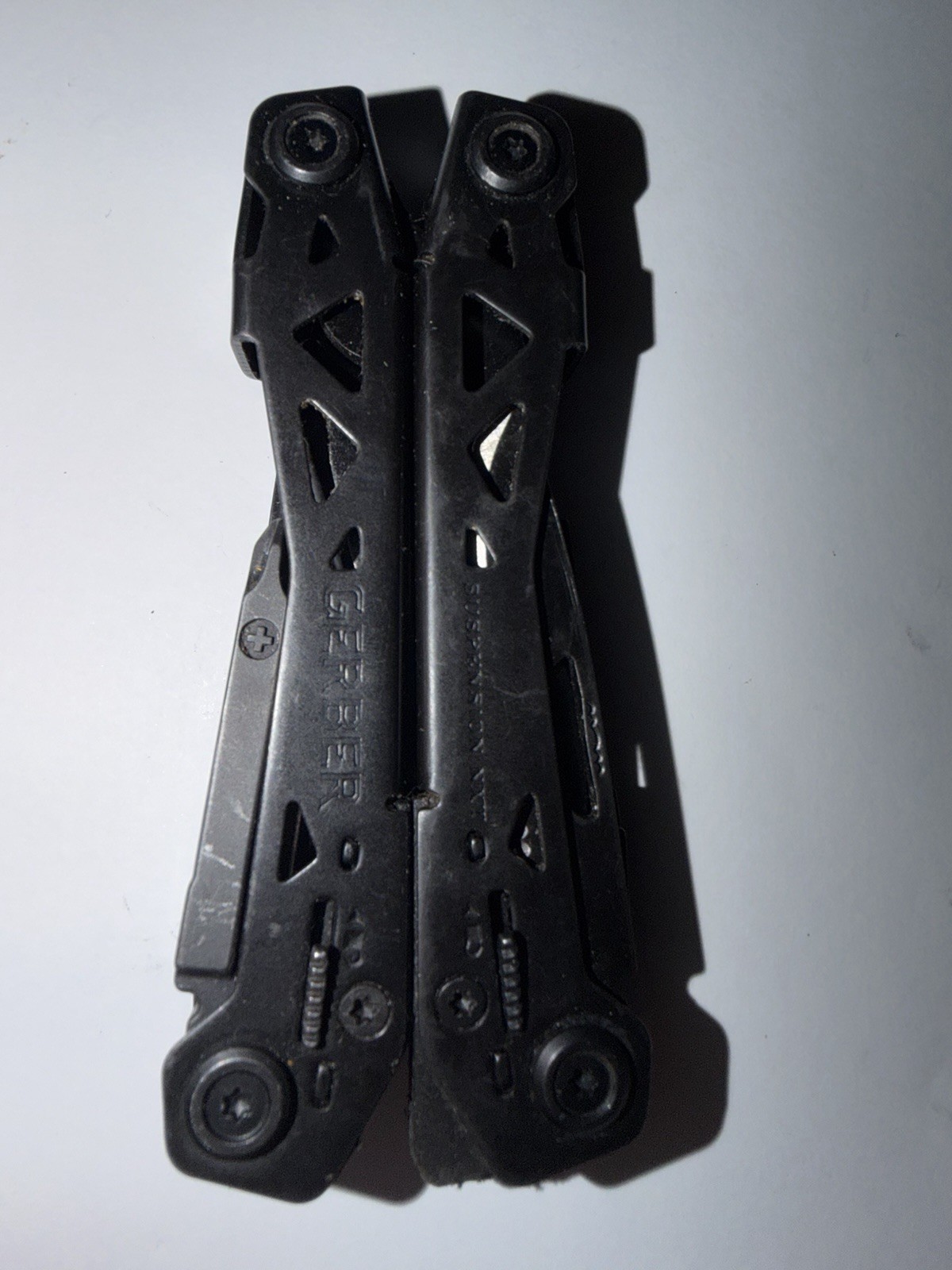 Gerber Suspension NXT Needle Nose Pliers Multi Tool in Black Stainless Steel