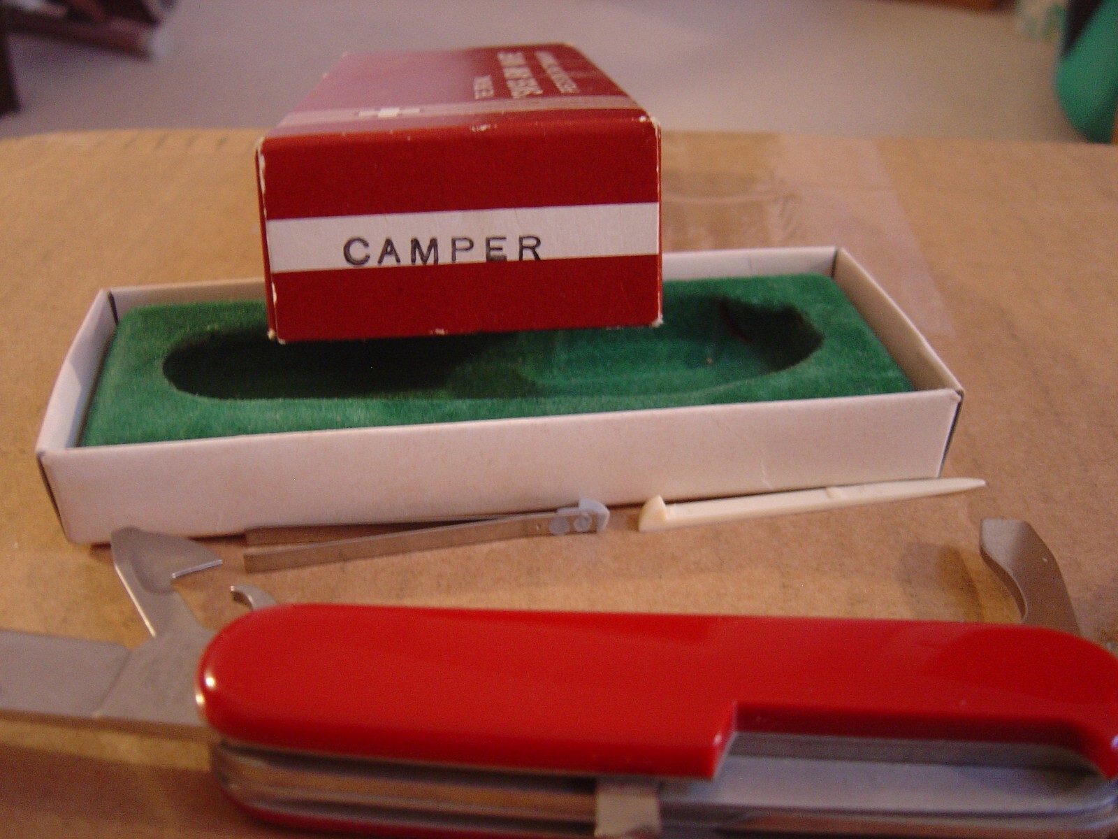 Swiss Army Knife, Camper, Victorinox with original box