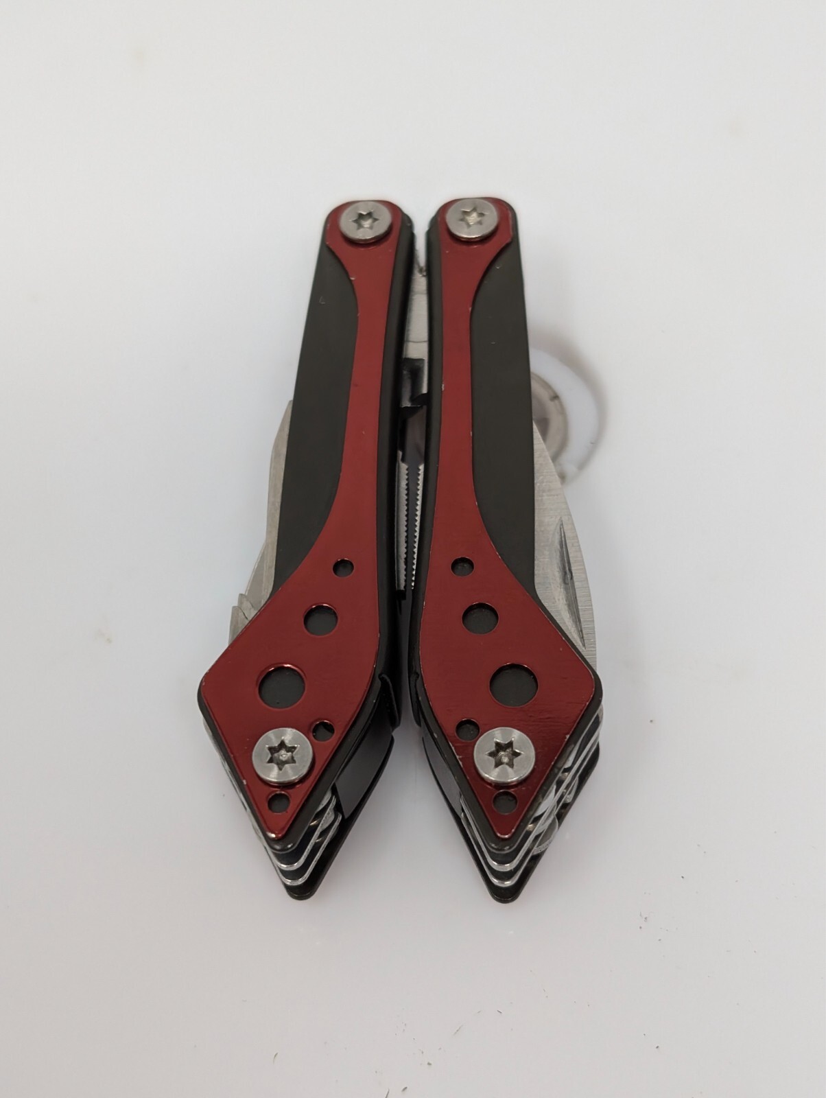 Cabela’s 7-in-1 Mini Multi Tool – Cherry Red, With Nylon Case EDC