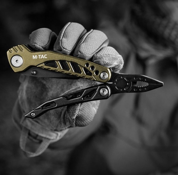 M-Tac Multitool Type 2 Pliers Knife Screwdriver Stainless Compact Outdoor