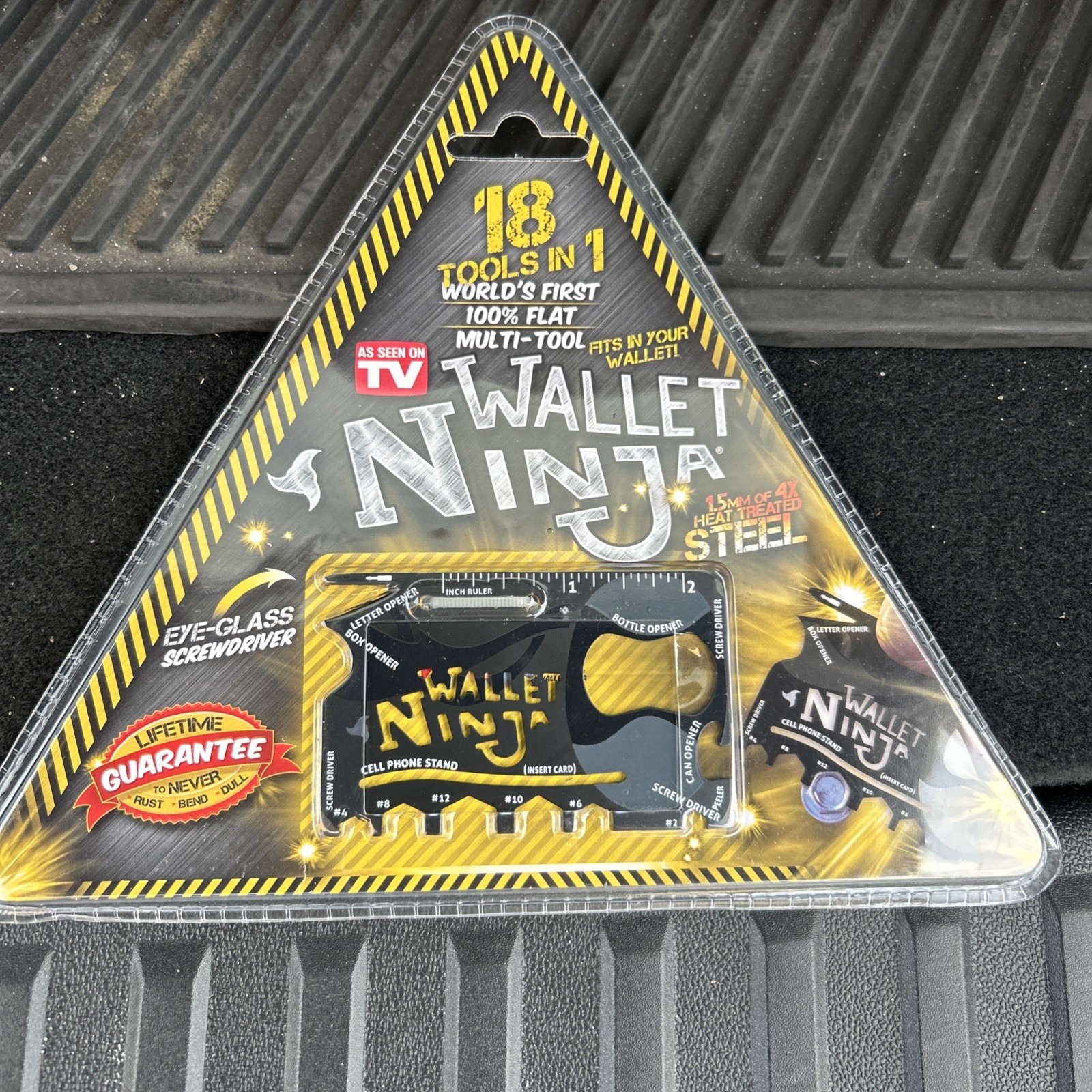 18-in-1 Wallet Ninja Multi-Tool Card Pocket Size NIB NEW G6