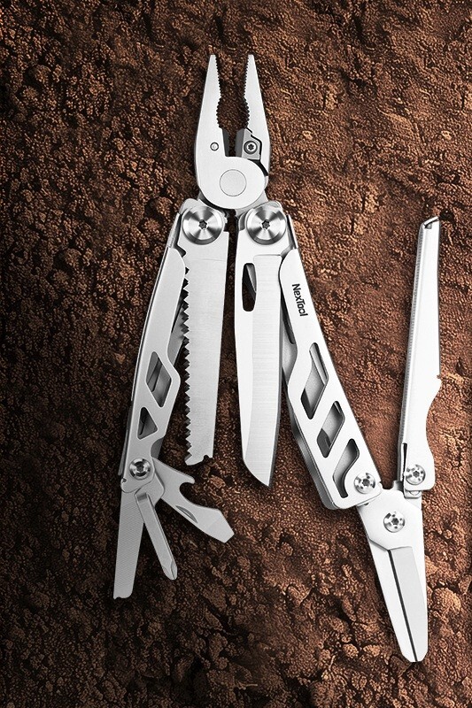 NexTool Flagship Pro Multitool Many Tools Stainless Handles DIYers Handymen EDC