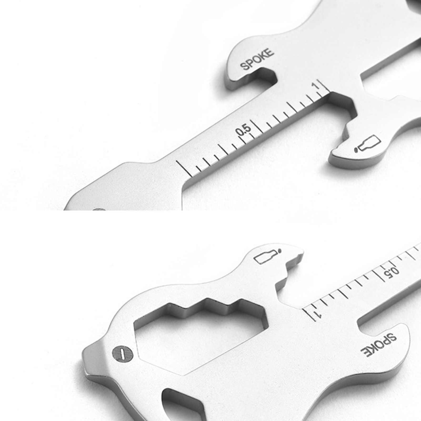 Multifunctional Pocket Tool Card for Hikers Travelers Cyclists and More