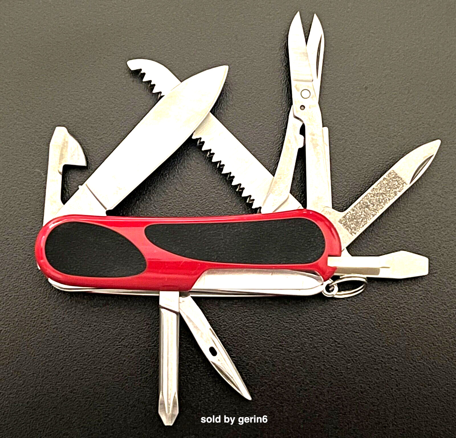 Victorinox Swiss Army Knife, EvoGrip 18 Red/Black, 2.4913.CUS2 & 2.4913.C-X2 NIB