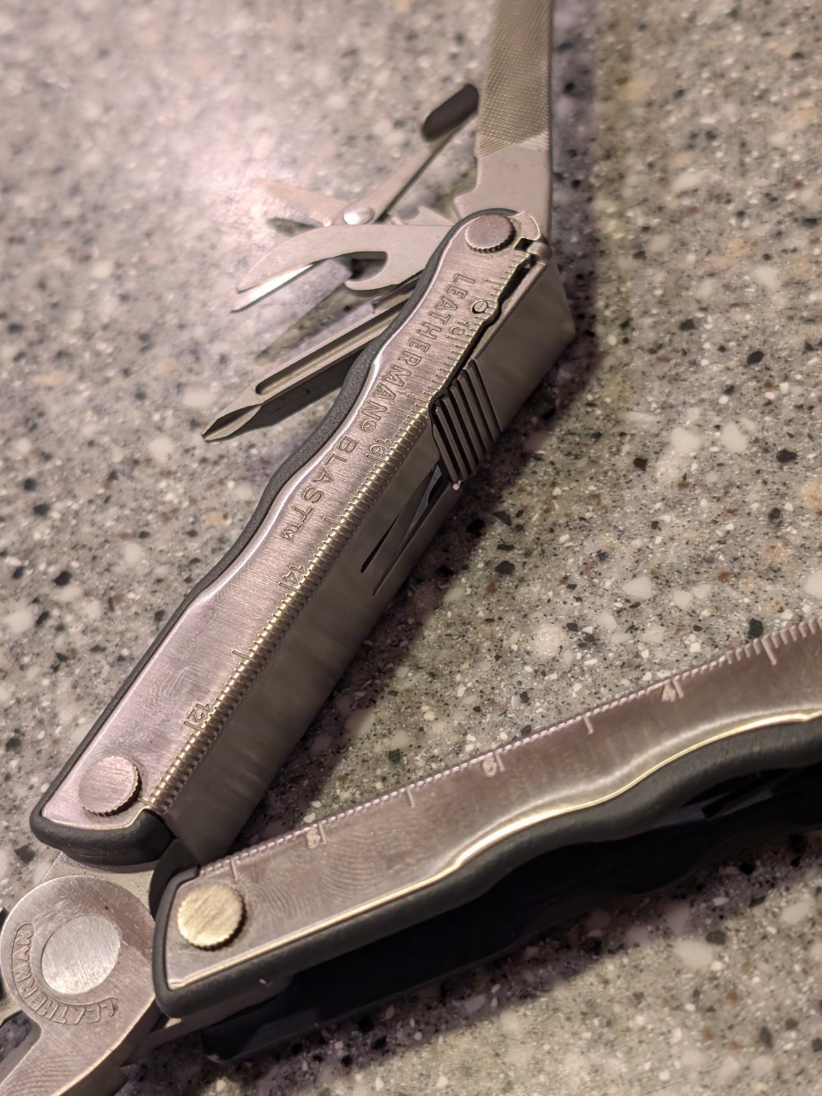 RETIRED 2008 Leatherman BLAST Multi-Tool with Leather Sheath
