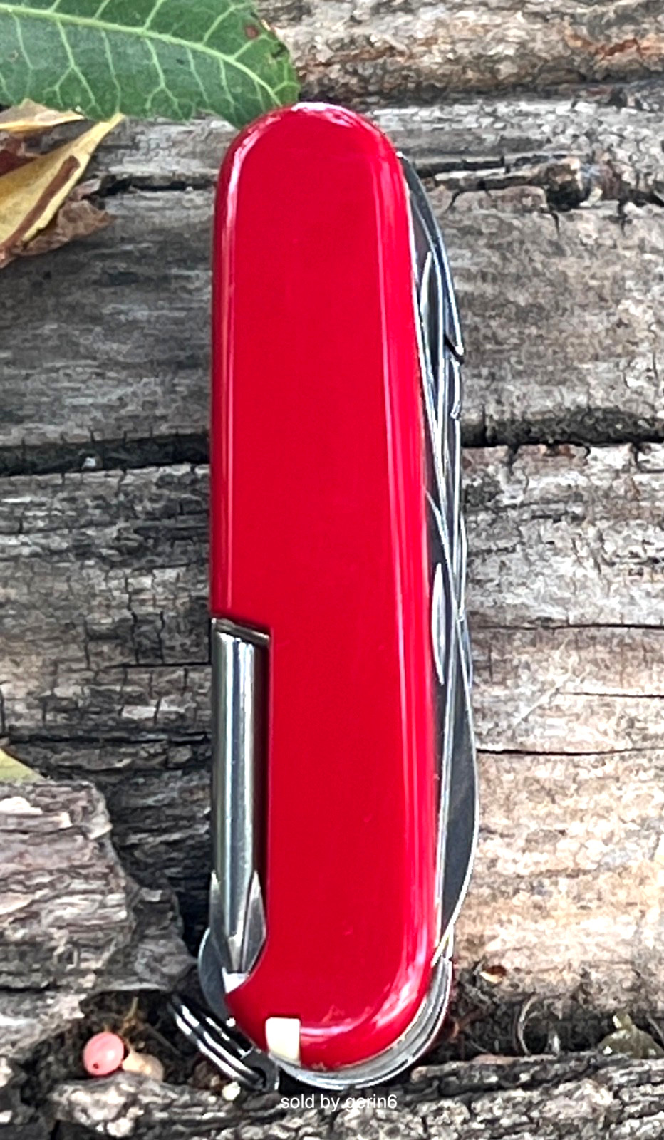 Victorinox Swiss Army Original Knife Red Deluxe Tinker 1.4723, New In Box