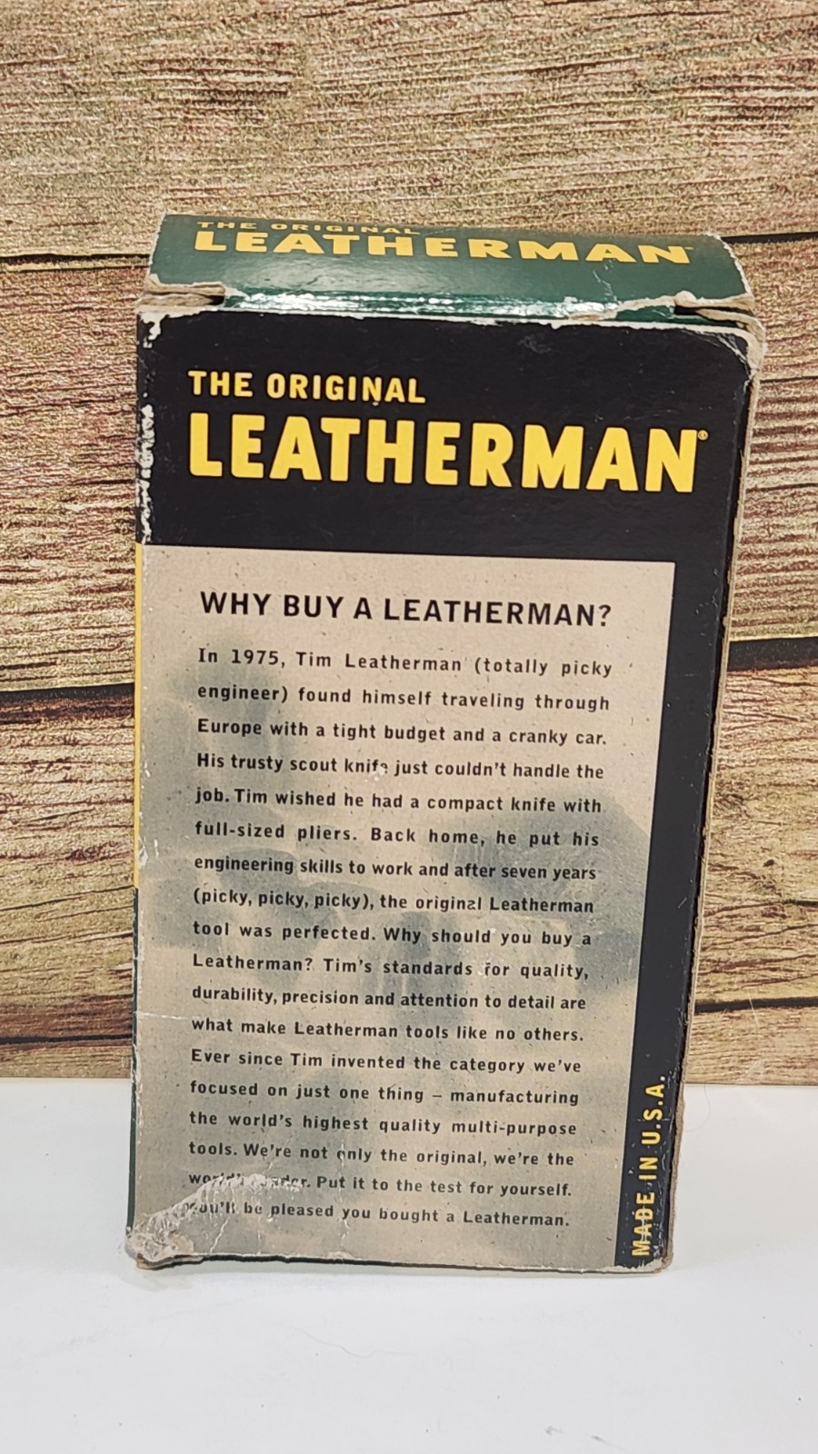Leatherman Original Wave / Leatherman Wave 1st Generation Multitool Box Complete